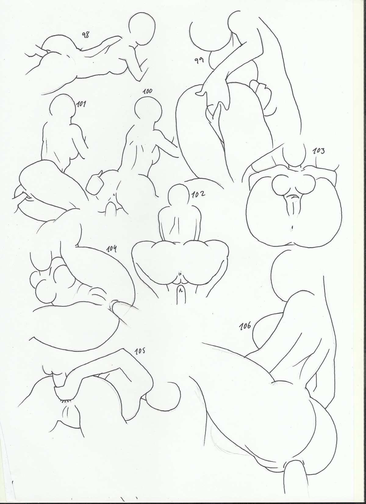 Poses references page 11 full