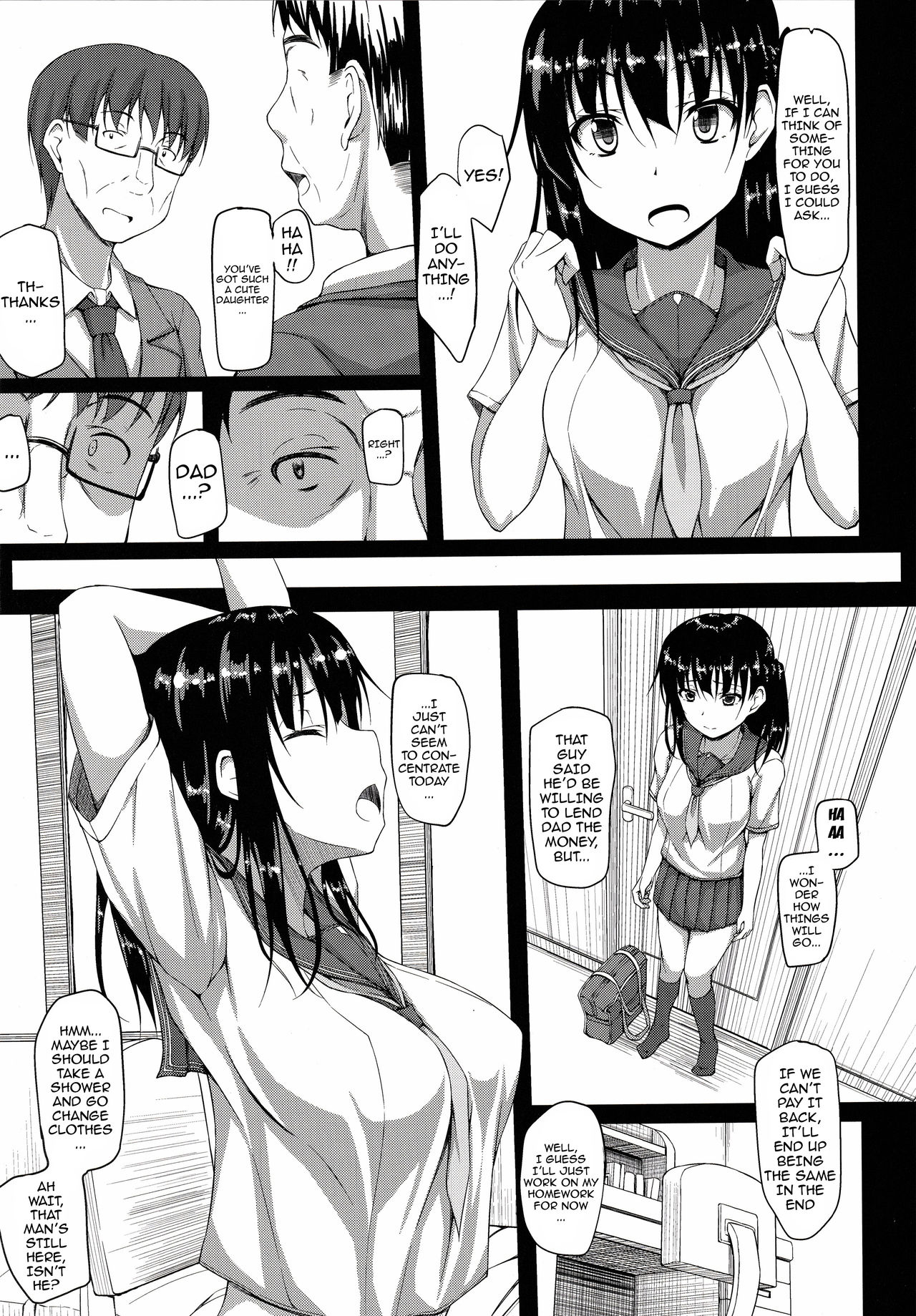 (C87) [shakestyle (ShAKe)] Igarashi Yuzuha Choukyou Nisshi 1 Watashi... Yogorechaimashita | Igarashi Yuzuha's Torture Diary 1 I... Have Been Soiled [English] {doujin-moe.us} page 9 full