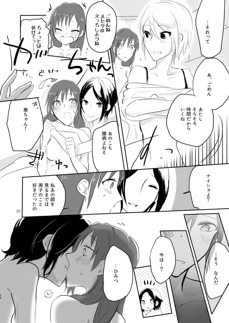 [Yuribatake Bokujou (Kon)] obsessed01_1.5_02 (THE IDOLM@STER CINDERELLA GIRLS) [Digital] page 28 full