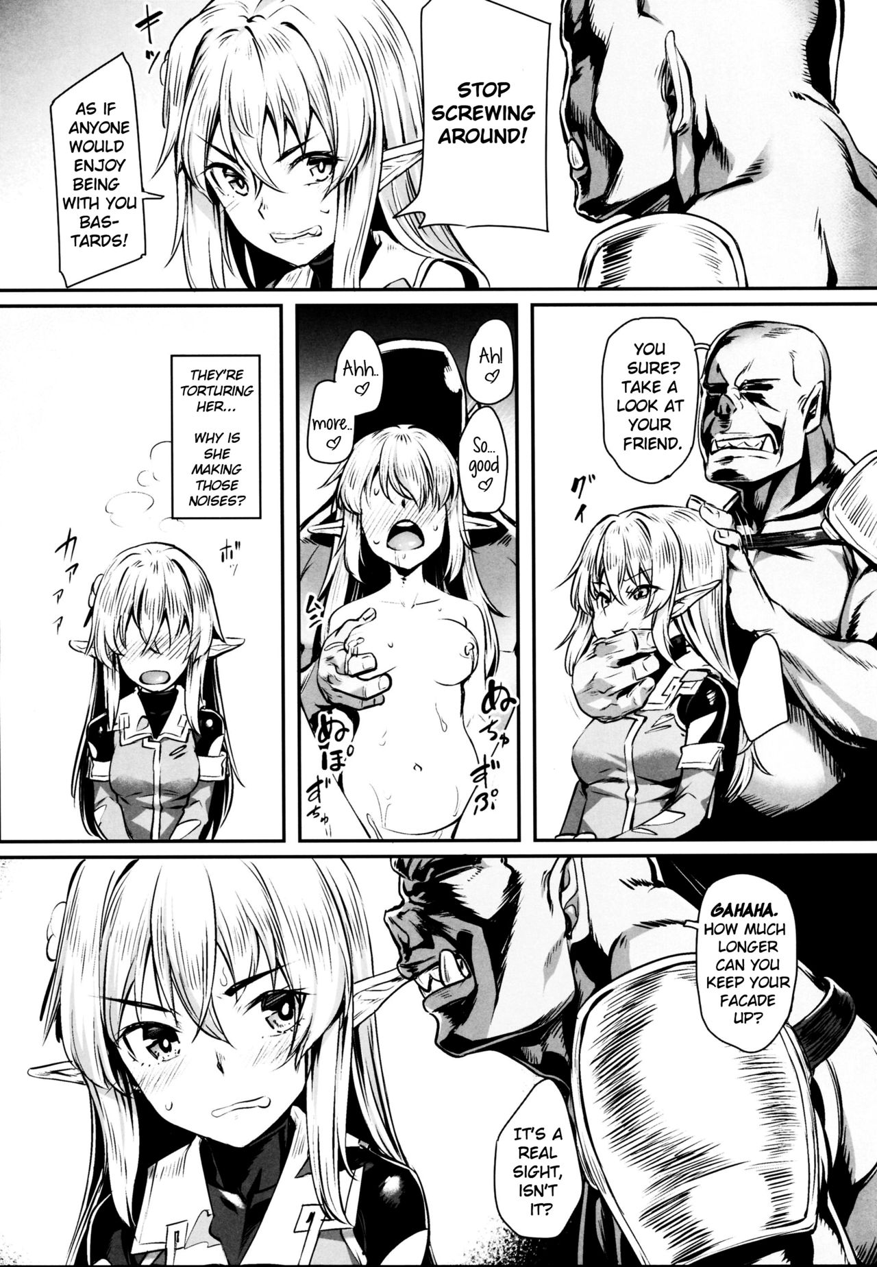 (COMIC1☆13) [Area14 (Kasei)] Orc ni Torawareta Elf wa [English] [tracesnull] page 7 full