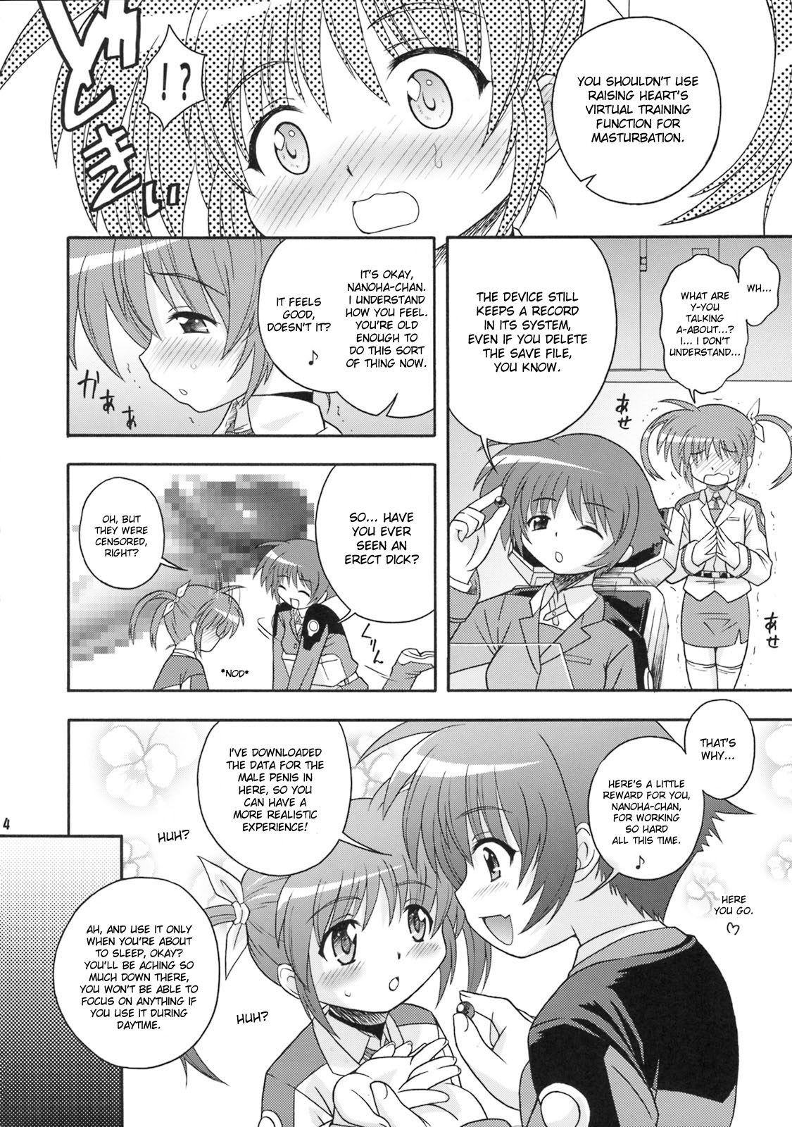 (ComiComi11) [Taikan Kyohougumi (Azusa Norihee)] Kanrikyoku no Shiroi Koakuma | The Bureau's Little White Devil (Mahou Shoujo Lyrical Nanoha) [English] [desudesu] page 3 full