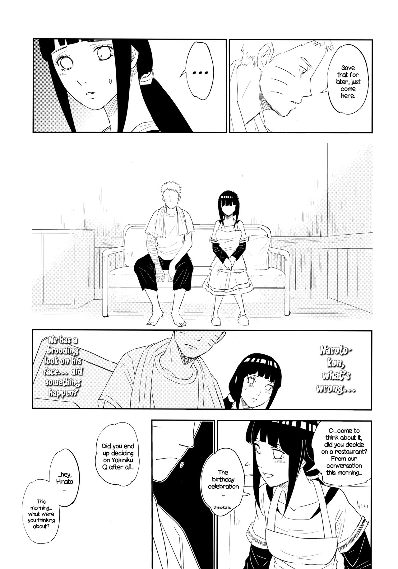 (Oshinobi Date) [Festival! (Fes)] PRESENT (Naruto) [English] [EHCOVE] page 18 full