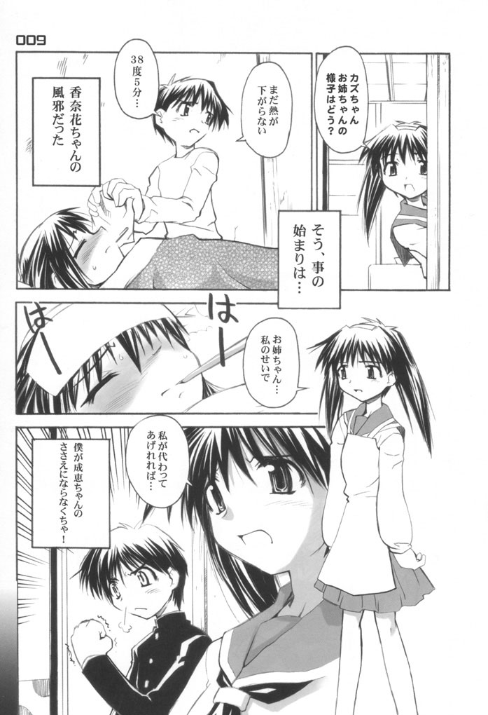 (CR30) [BLACK LIST (Hiura R)] UNIVERSE PARALLRL (Narue no Sekai) page 8 full