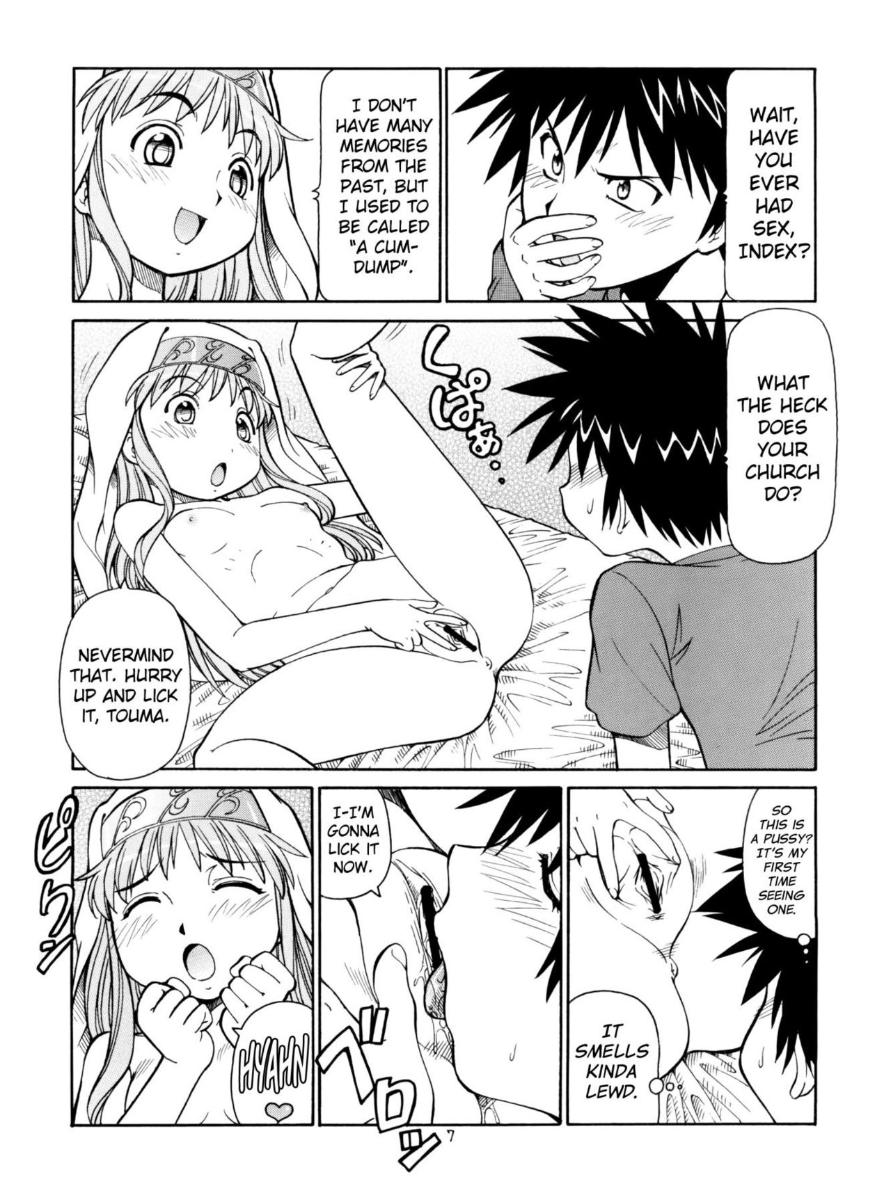 [Toraya (ITOYOKO)] Toaru Omeko ni Railgun | A Certain Pussy Railgun (Toaru Majutsu no Index) [English] [Doujins.com] page 8 full