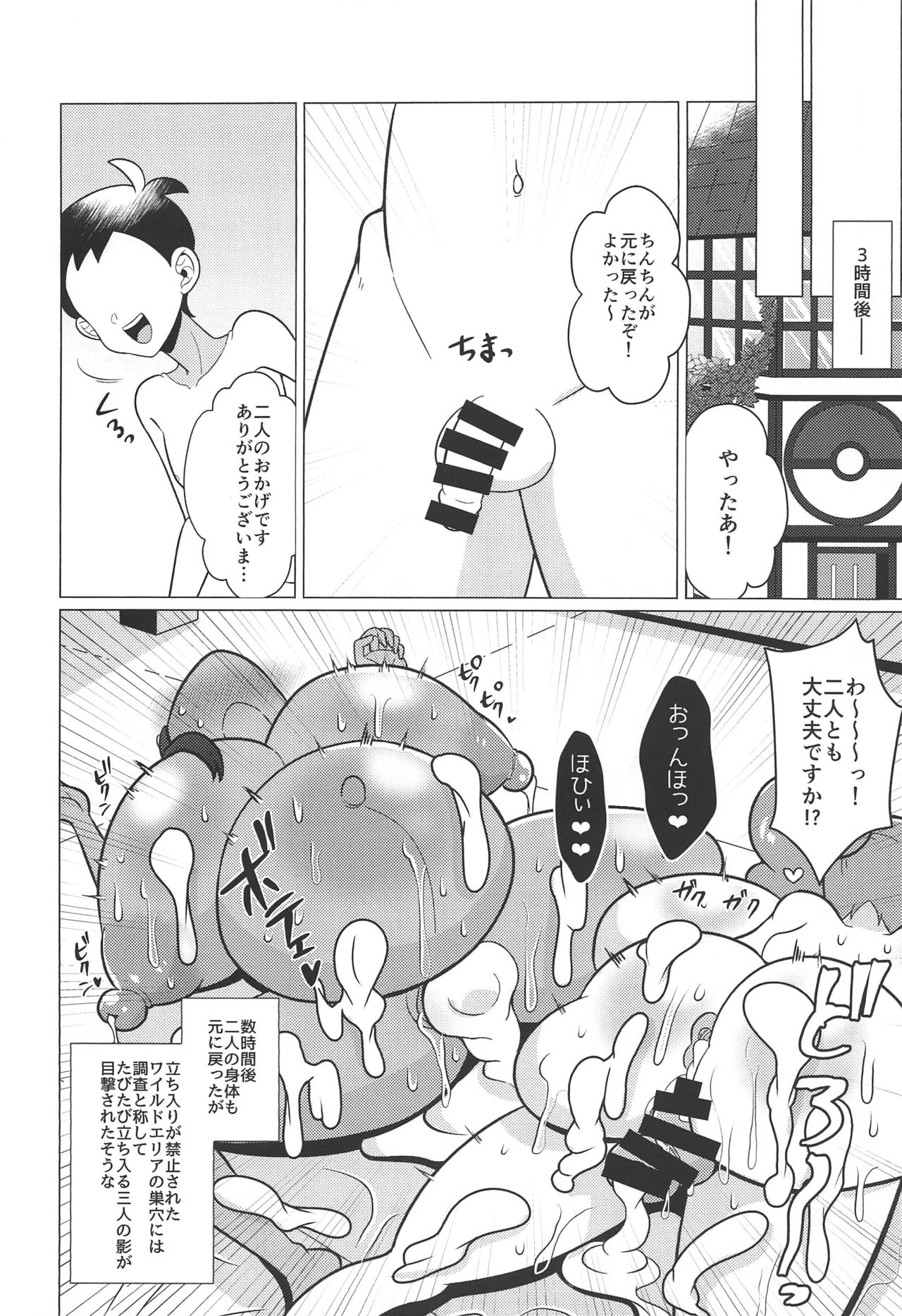 (C97) [Pack of Lies (Otori)] Kyodai Sex Raid Battle! (Pokémon Sword and Shield) page 19 full