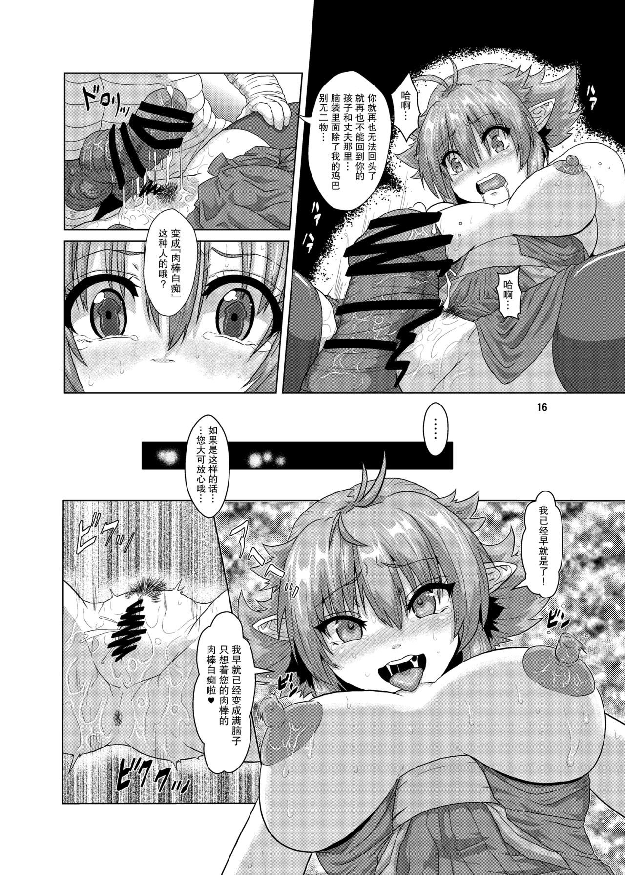 (COMITIA111) [Search-Light (Risei)] Hitozuma Elf x Youchuu Haramase Kaizou Ochi [紫苑汉化组] [Chinese] page 15 full