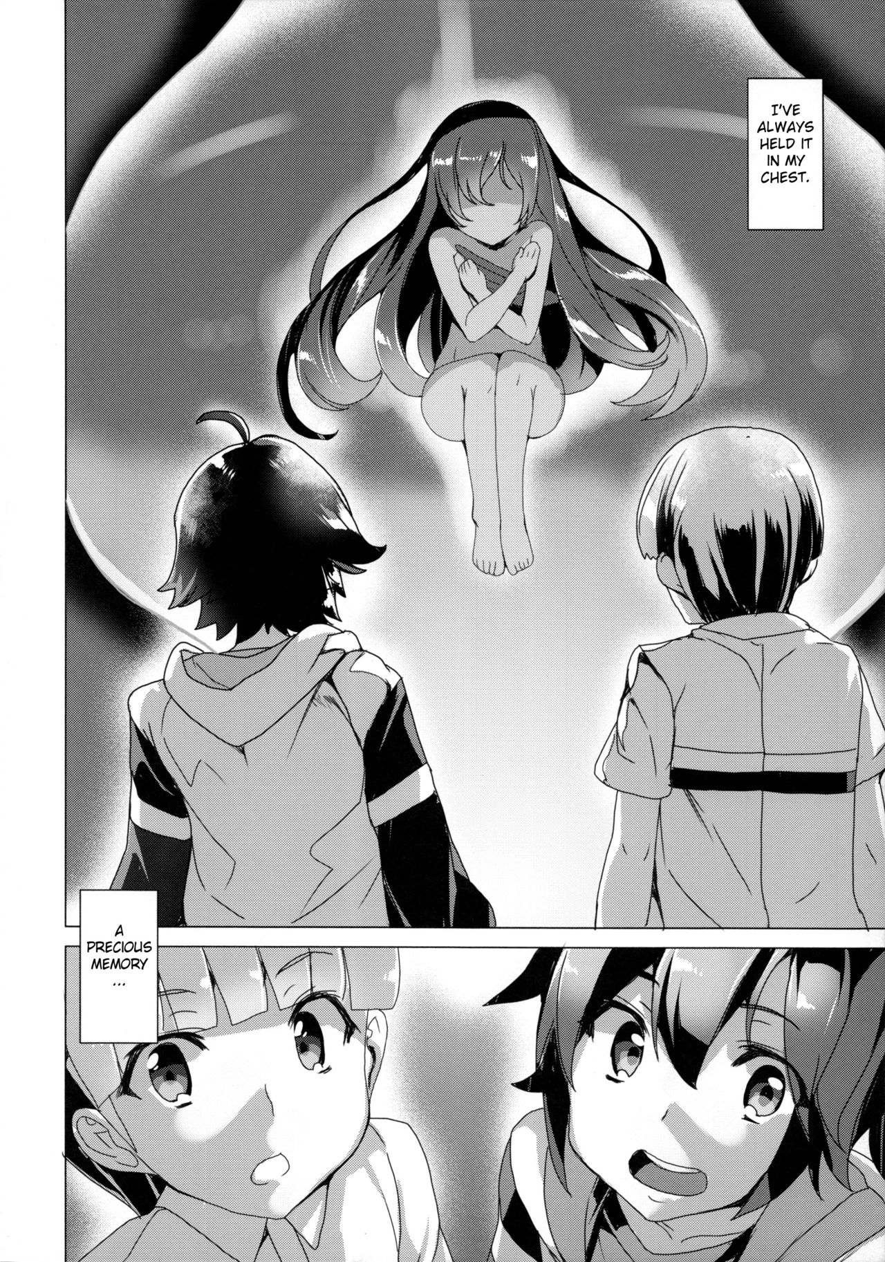 (COMIC1☆8) [Waffle Doumeiken (Tanaka Decilitre)] Hana to Mitsu - Flower and Honey (Captain Earth) [English] [Fated Circle] page 5 full