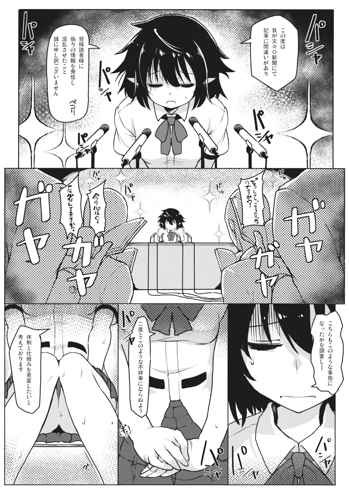 (Reitaisai 12) [Takeya (Taketora Suzume)] Bunbunmaru Shinbun Daishazai Kanshasai (Touhou Project) page 2 full