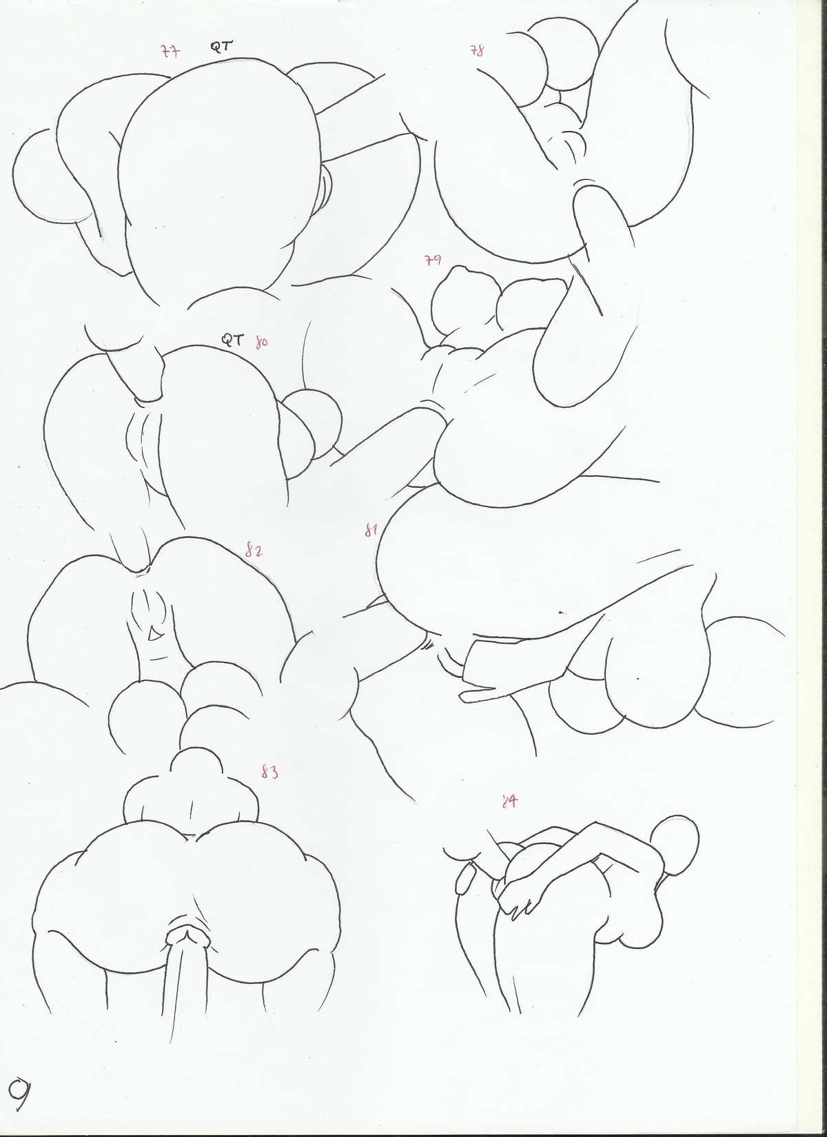 Poses references page 9 full