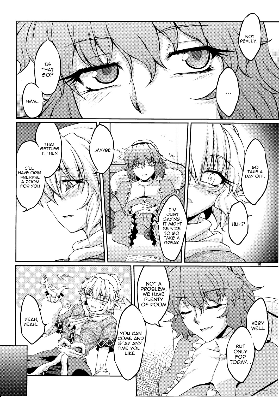 (C81) [Kougeki (Ootsuki Wataru)] Hashihime Shinshoku -Ni- (Touhou Project) [English] {Sharpie Translations} page 9 full