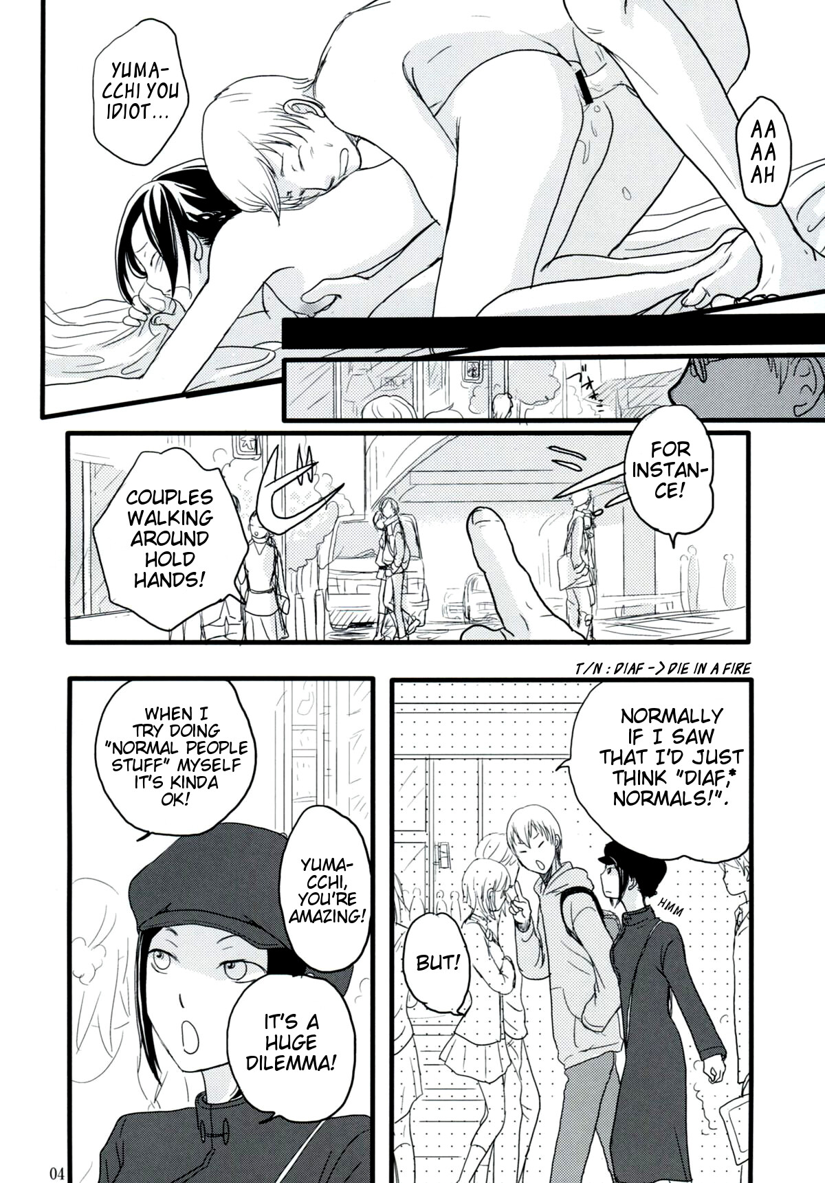 (SUPER19) [ELZA (Mamiya Noriko)] Hazama de Toiki Morasu Futari (Durarara!!) [English] [EHCove] page 3 full