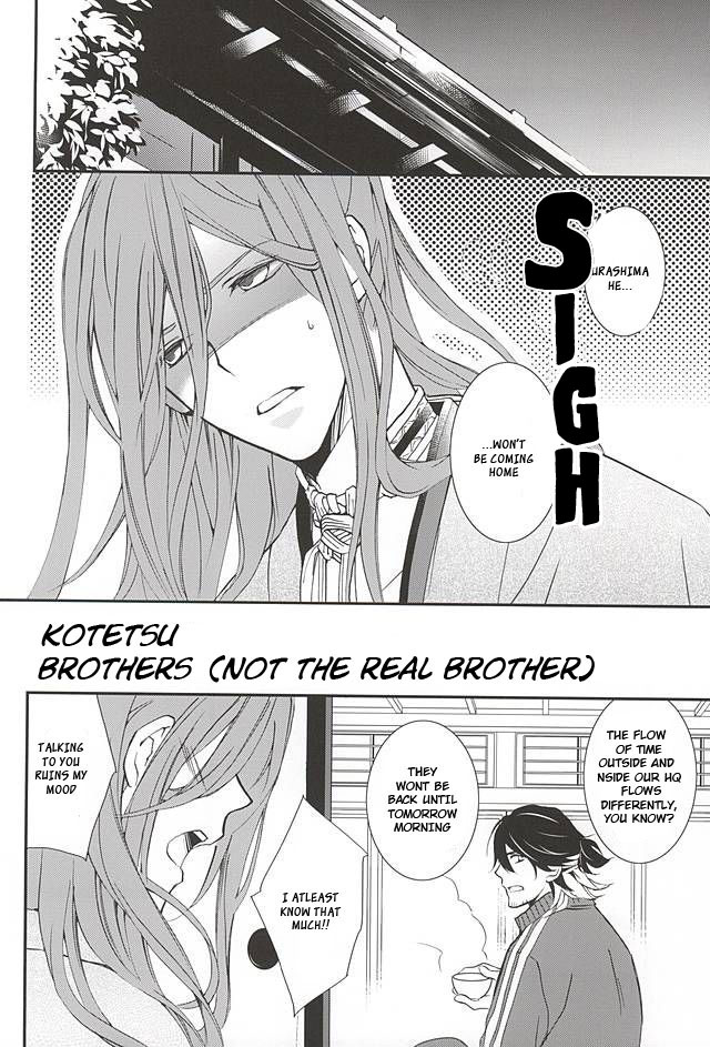 (SPARK10) [Nichica (Shiho)] Kotetsu Kyoudai (Kari) (Touken Ranbu) [English] [Sei] page 25 full
