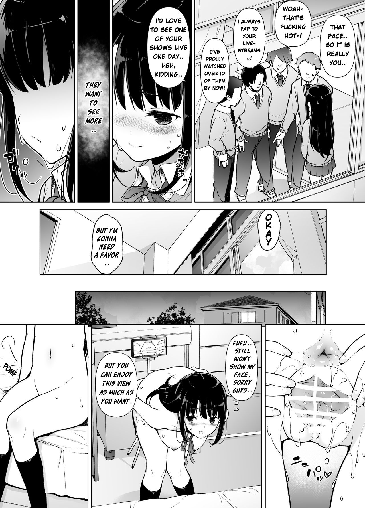[Massaratou (Motomushi)] Jimi na Watashi ga Ero Haishin Suru Riyuu [English] page 6 full
