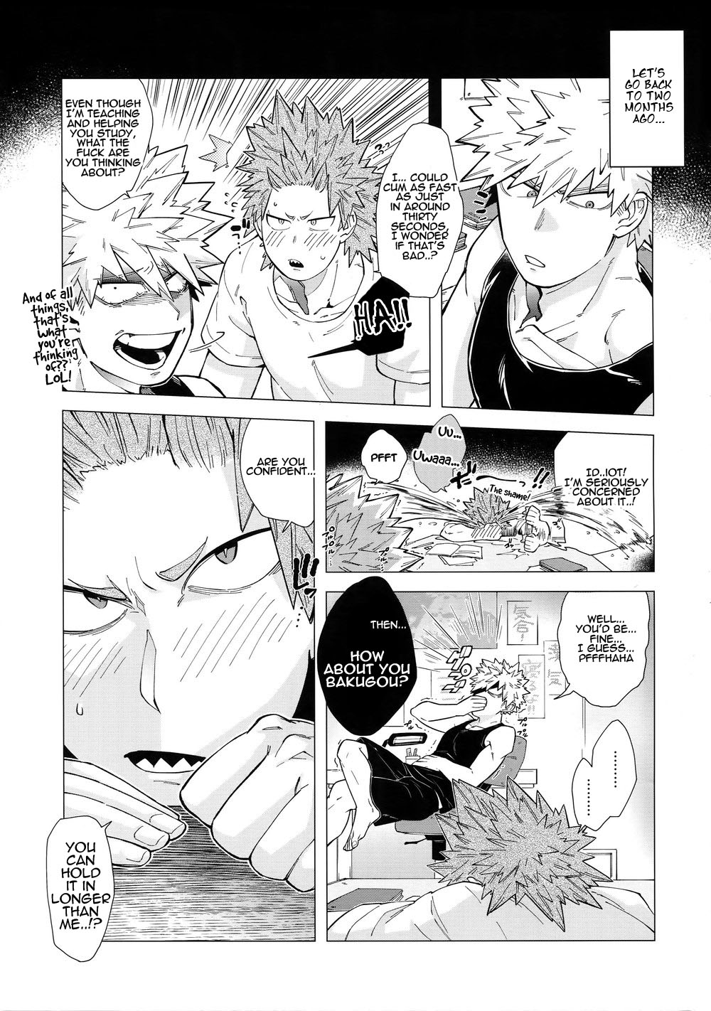 (Douyara Deban no Youda! 17) [Denden Daiko (Yazaki)] Iwarenakute mo Wakan da yo! (Boku no Hero Academia) [English] [gachimayan] page 4 full