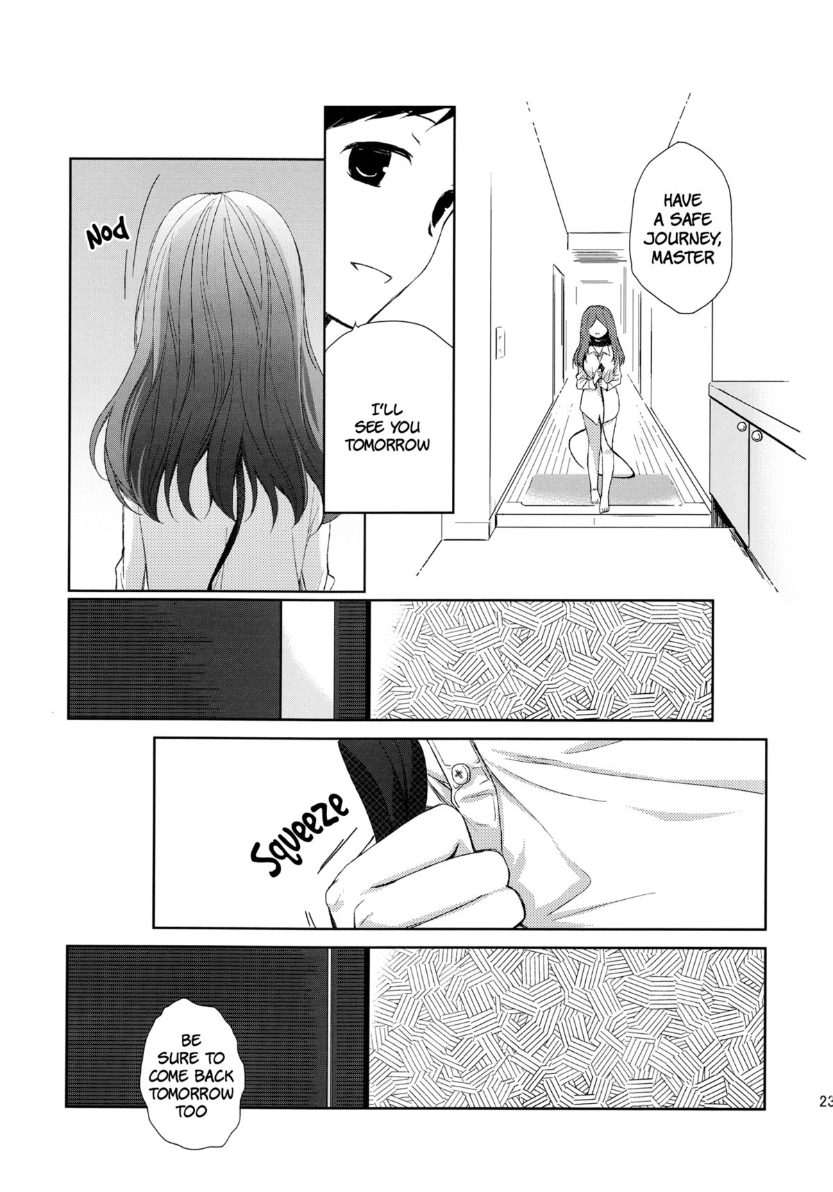 (SC58) [Hitsuji 1ban Shibori (Hitsuji Hako)] Kanojo no Pet Jinsei [English] [Facedesk] page 22 full