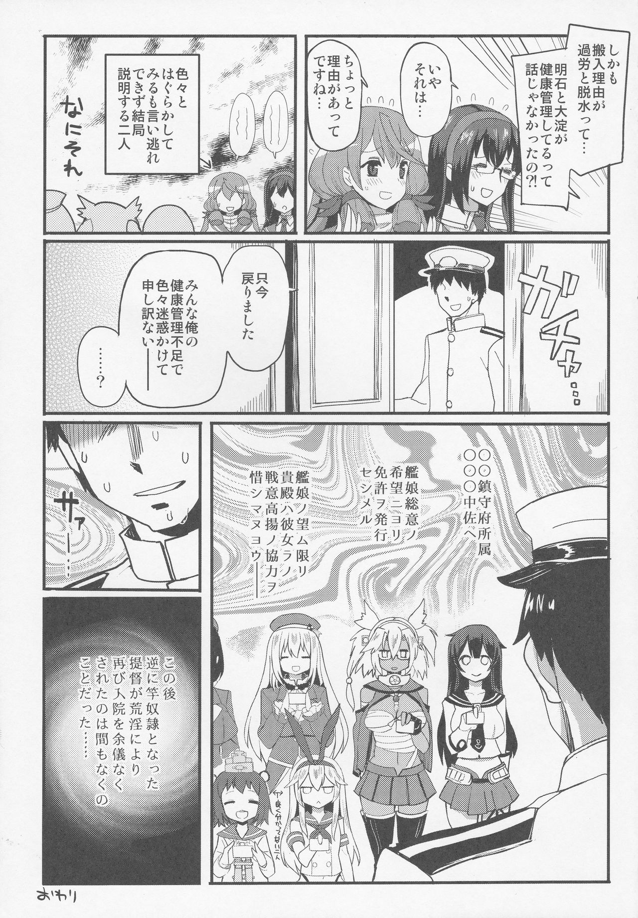 (C86) [Ryokucha Combo (Chameleon)] Teitoku-senyou Kousaku Kanmusu (Kantai Collection -KanColle) page 20 full