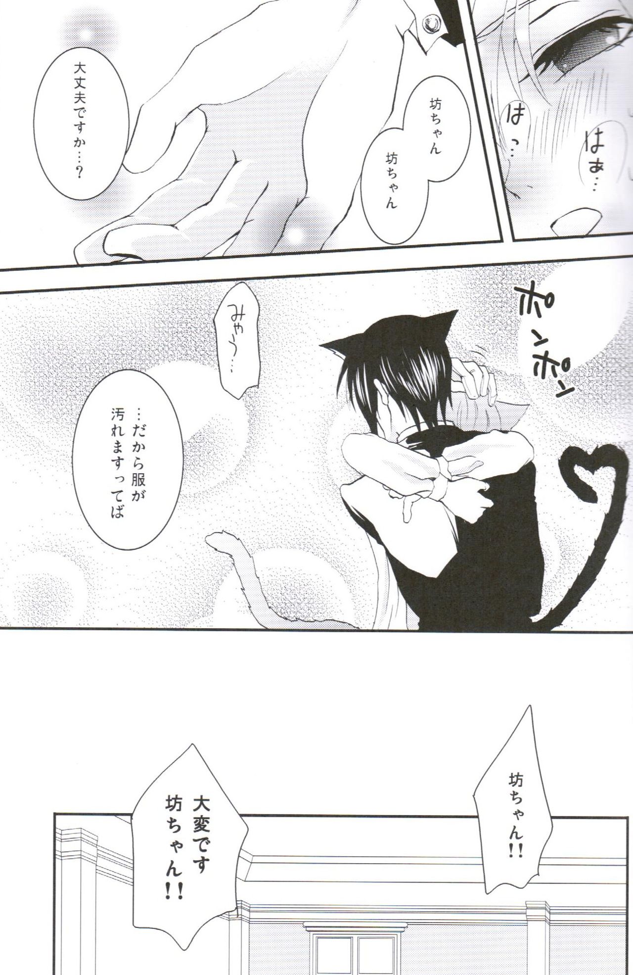 [13steps (Hayakawa Kiwomi)] Akumade Nyanko Desukara (Black Butler) page 24 full