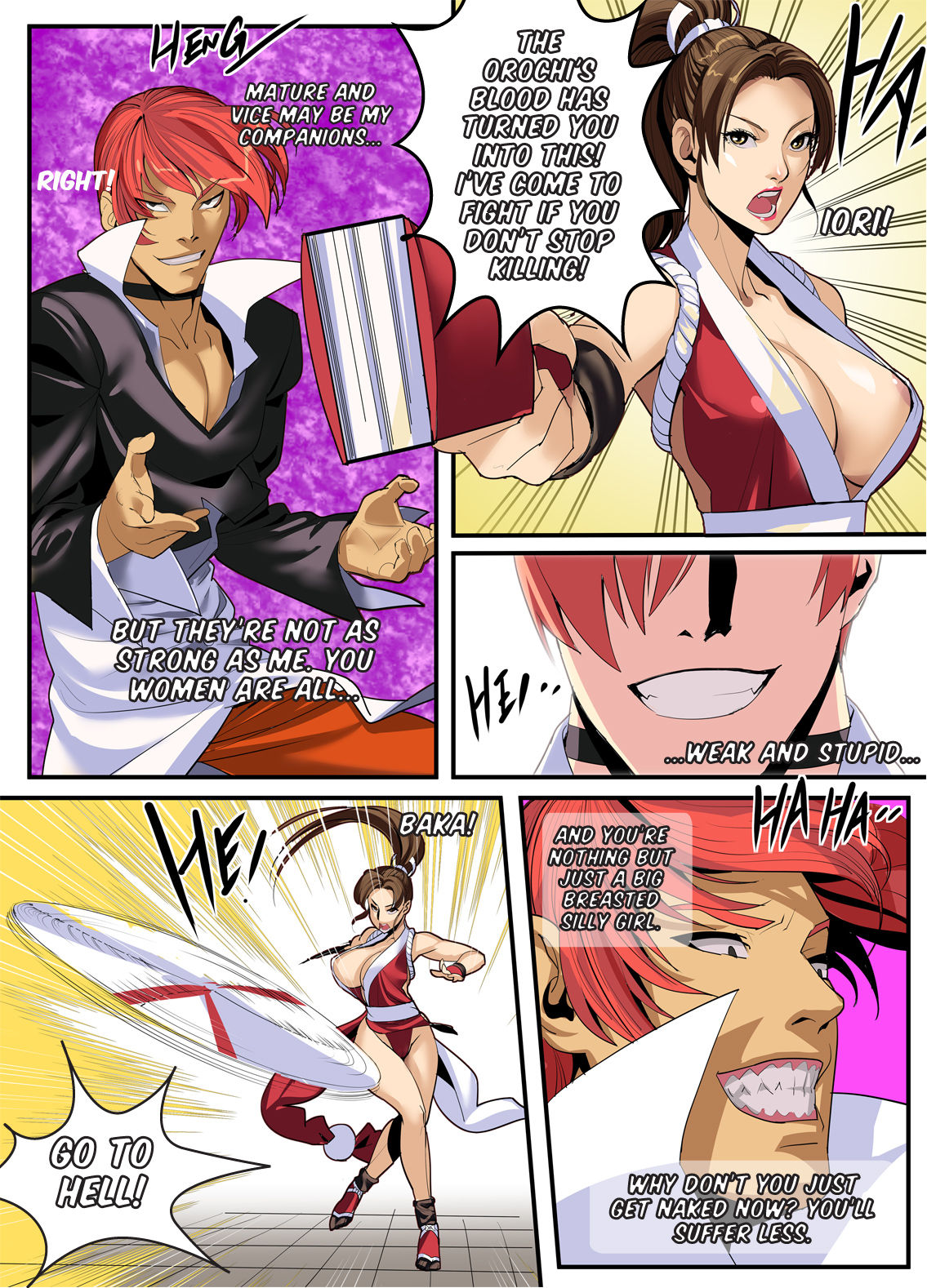 [chunlieater] The Lust of Mai Shiranui (King of Fighters) [English] [Yorkchoi & Twist] page 9 full