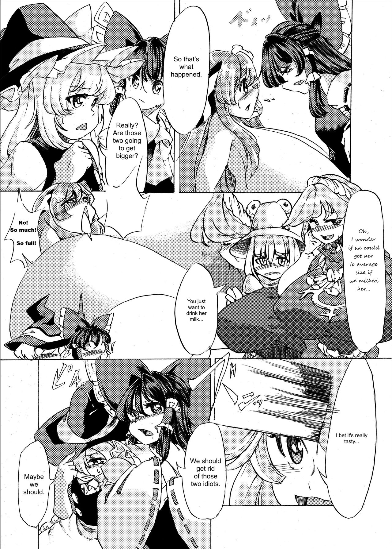 [Fujiiro Bomber (Kyouka)] Holstein Sanae-san (Touhou Project) [English] [ShadyTranslations] [Digital] page 12 full