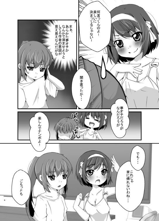 [Meronpanchu (Iname)] Kyonko-san Tokidoki Osu (Suzumiya Haruhi no Yuuutsu) [Digital] page 5 full