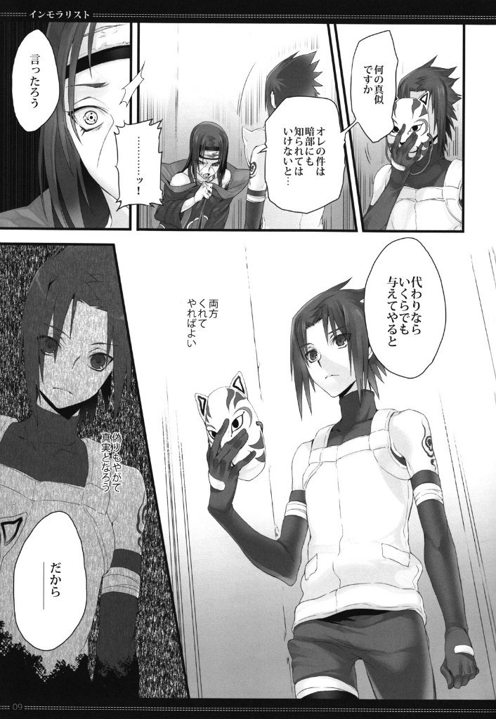 (SPARK6) [Arcon (Meiya)] Immoralist (NARUTO) page 8 full