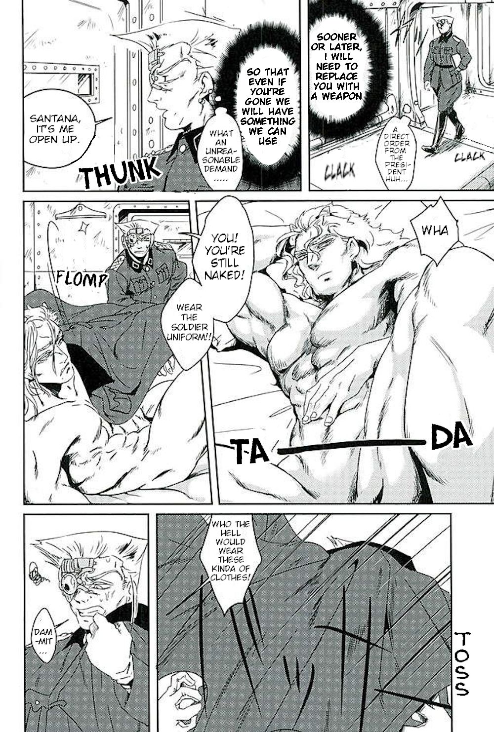 (Golden Blood 18) [Washikuru. (Maddy)] Boukoku Saikyou no Heiki | Our Country's Strongest Weapon (JoJo's Bizarre Adventure) [English] page 6 full