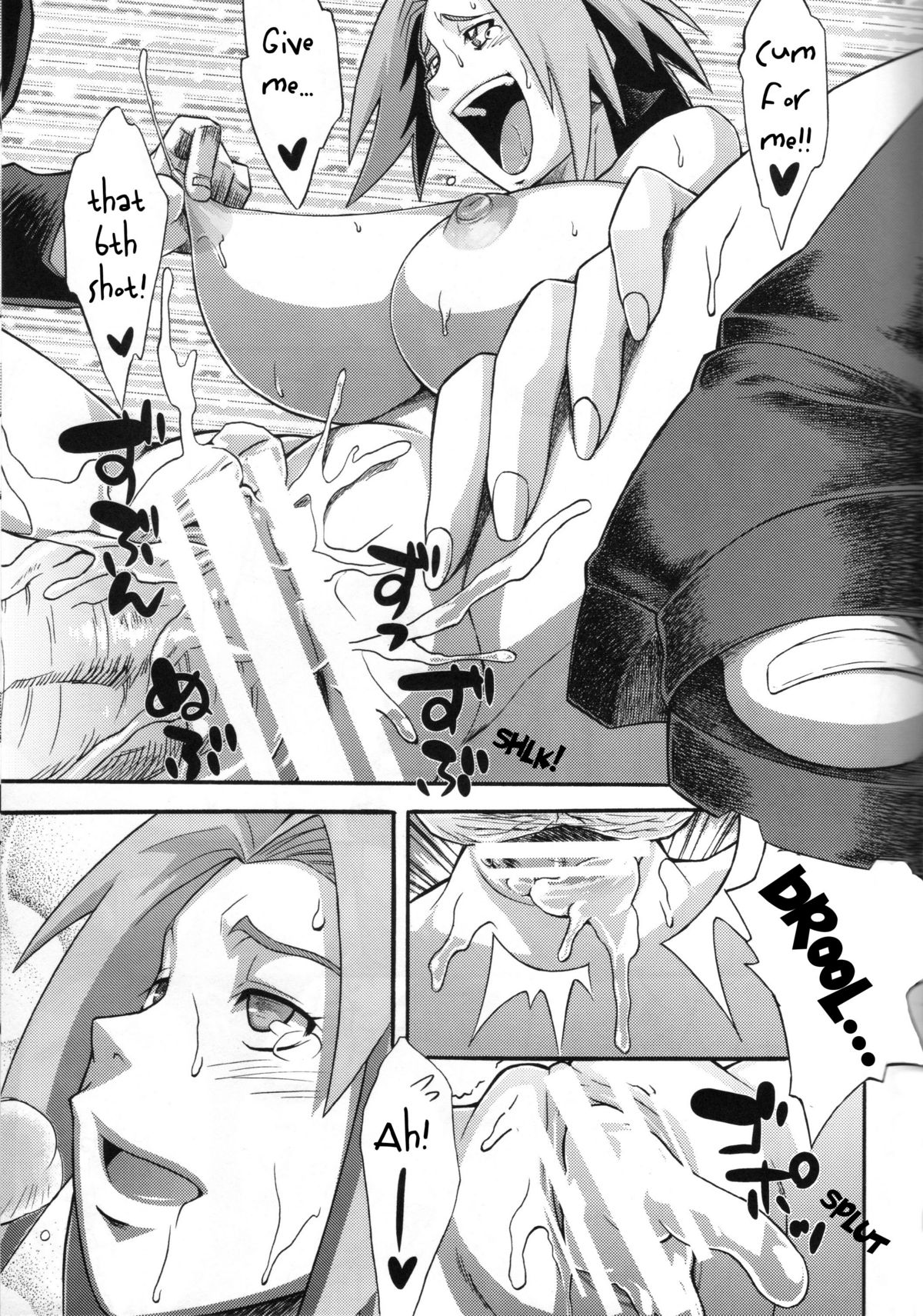 (COMIC1☆4) [Karakishi Youhei-dan Shinga (Kanenomori Sentarou, Sahara Wataru)] Bakuchi Butai | Gambler's Stage (Naruto) [English] {doujin-moe.us} page 28 full