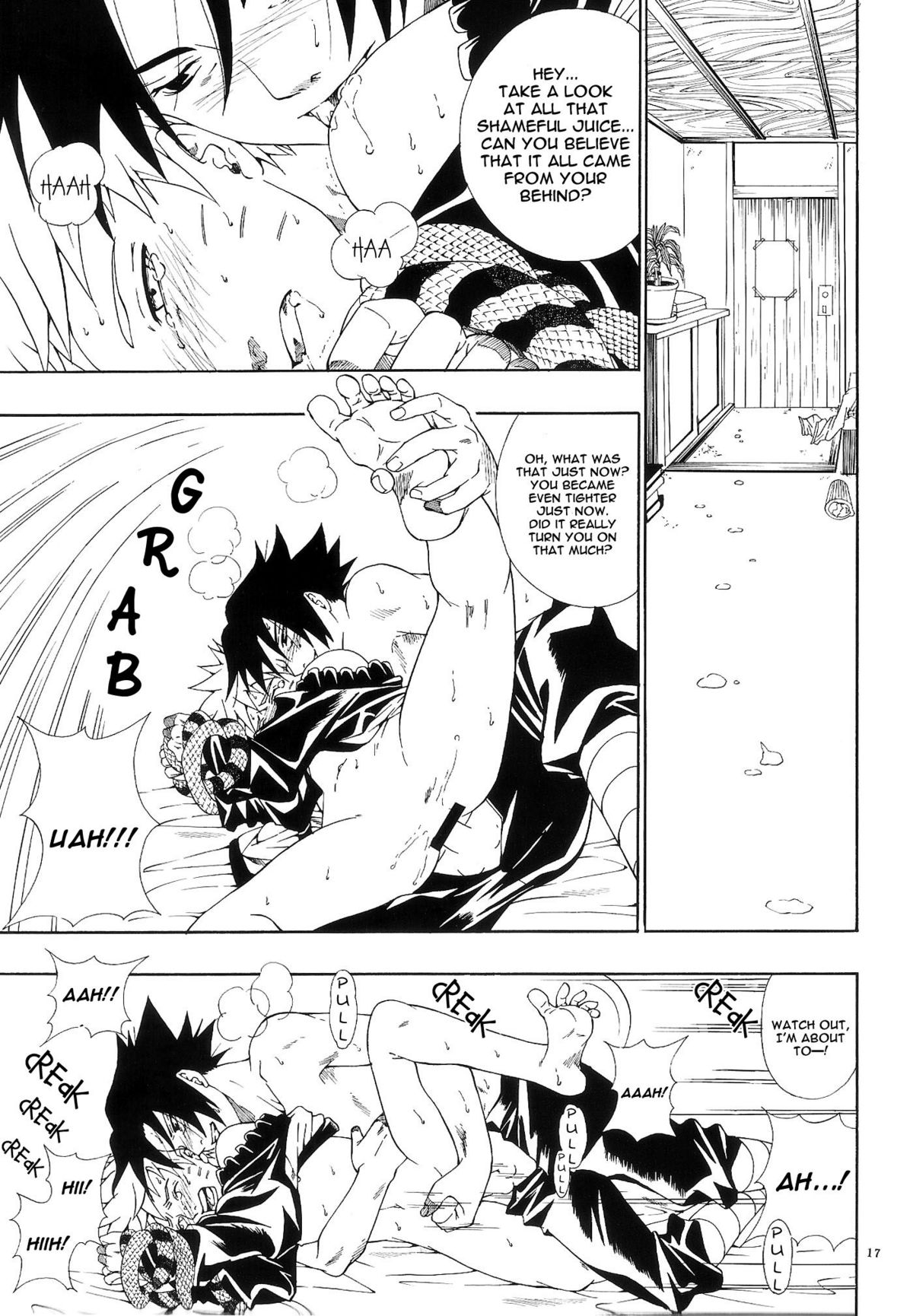 ERO ERO²: Volume 1.5  (NARUTO) [Sasuke X Naruto] YAOI -ENG- page 16 full