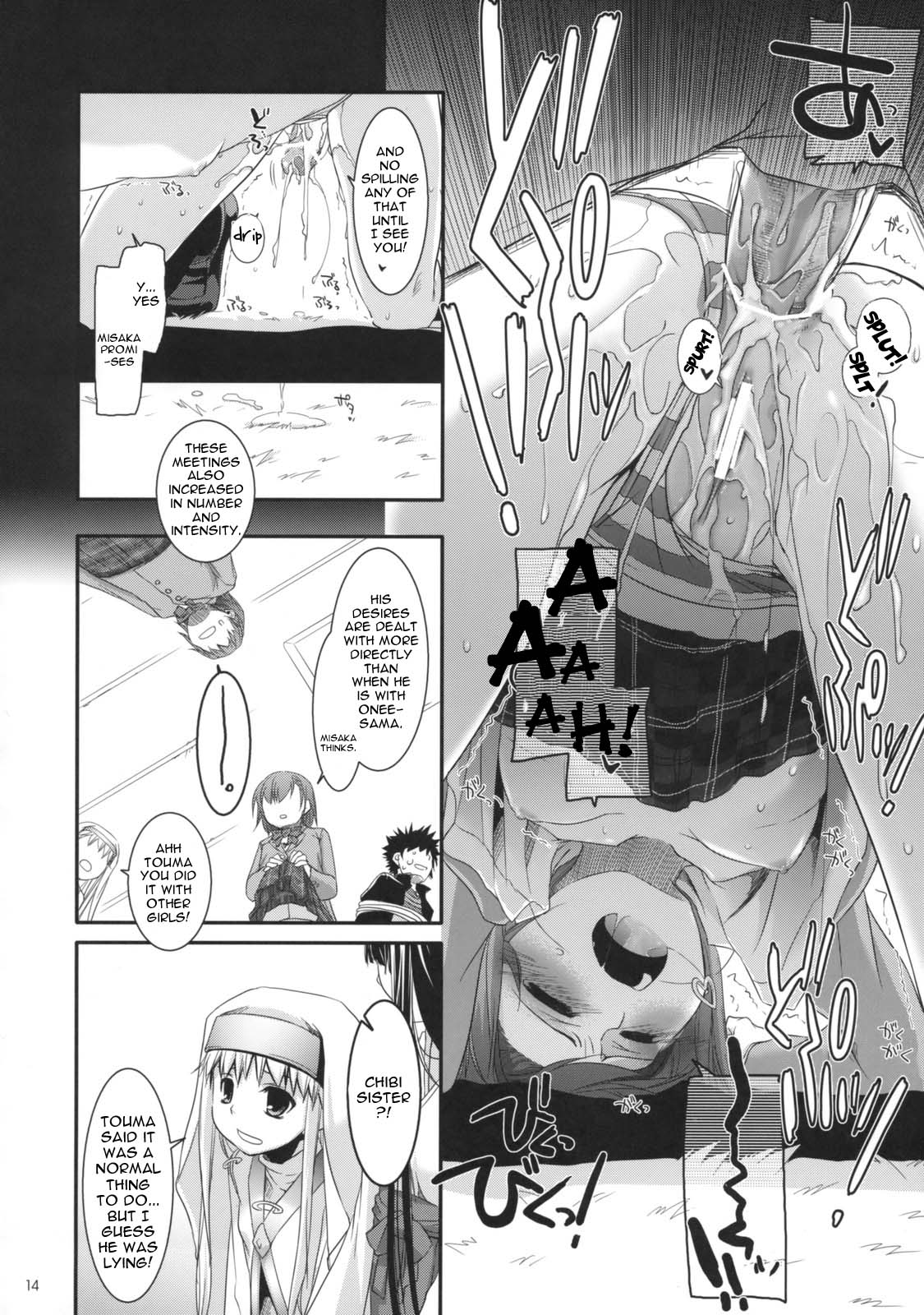 (COMIC1☆3) [Digital Lover (Nakajima Yuka)] D.L. action 47 (Toaru Majutsu no Index) [English] {doujin-moe.us} page 13 full