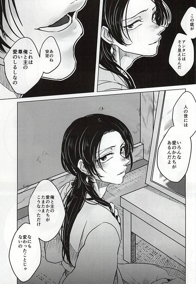 (Anmitsu Renbu) [DOHC (asuka)] Kokoro no Mekurabuta (Touken Ranbu) page 17 full