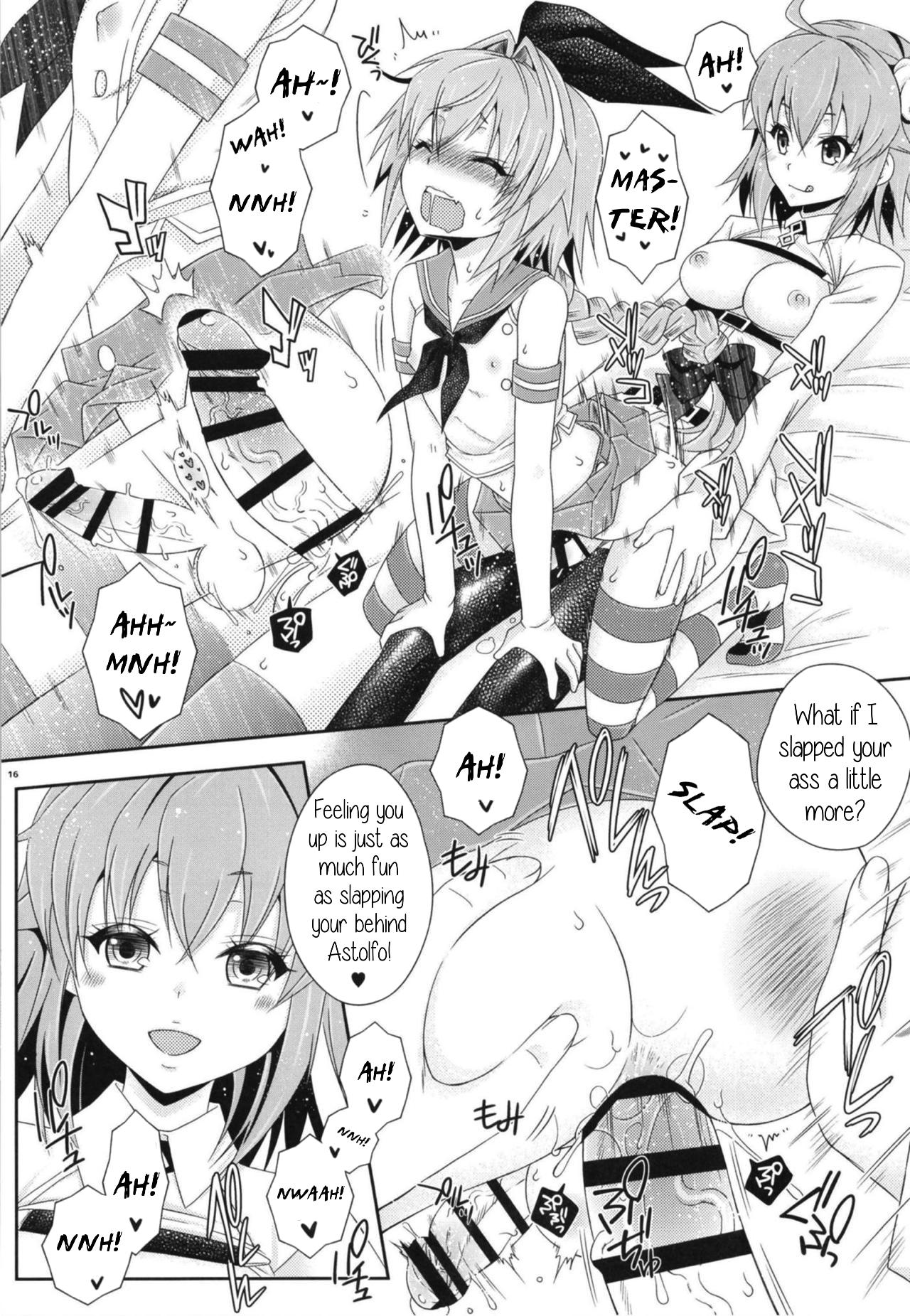 (Futaket 14.5) [Mariana Kaikou Kikaku (Mikami Hokuto)] Coshame da yo! Astolfo-kyun (Fate/Grand Order) [English] [PrettyBoy] page 15 full