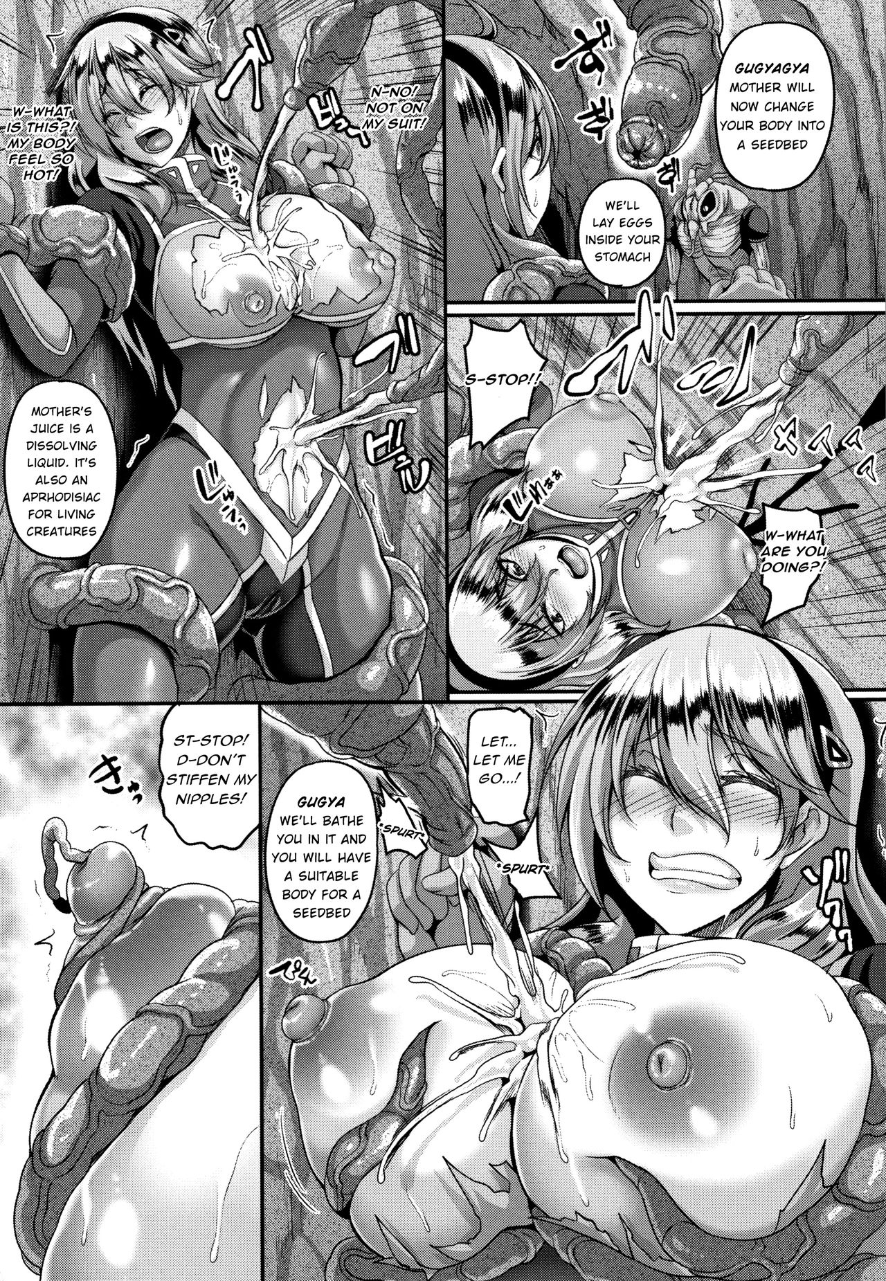 [Kazuhiro] Hanshoku no Nikunaenie | The Breeding Meat Seedlings (Aijou no Injoku Elf) [English] [Stopittarpit] page 7 full