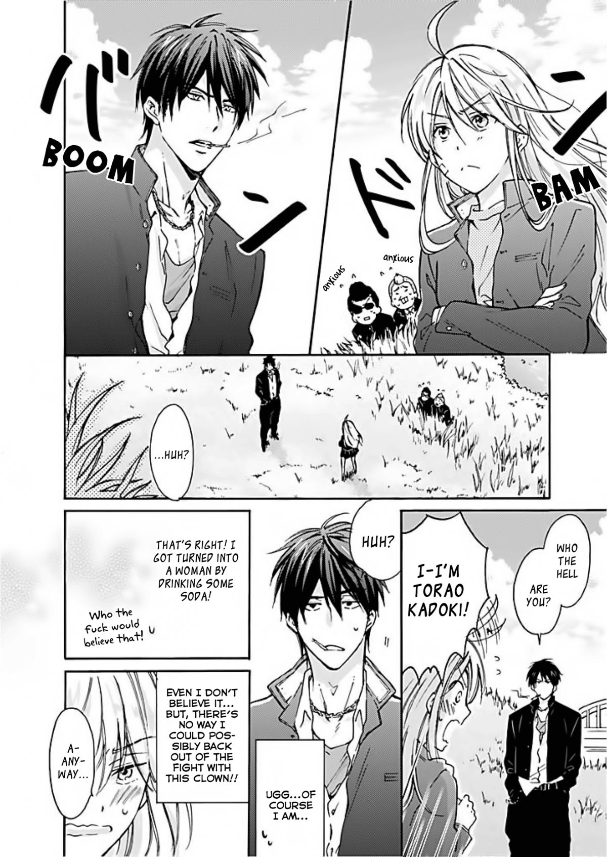 [Takao Yori] Genderbender Yankee School ☆ They're Trying to Take My First Time. [English] page 5 full