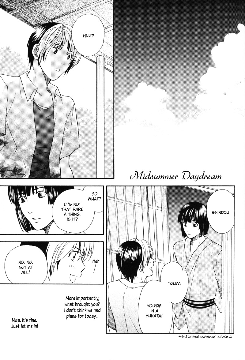 [Shiki (Hatomile)] Fall in Summer (Hikaru no Go) [English] [Arigatomina] YAOI page 2 full