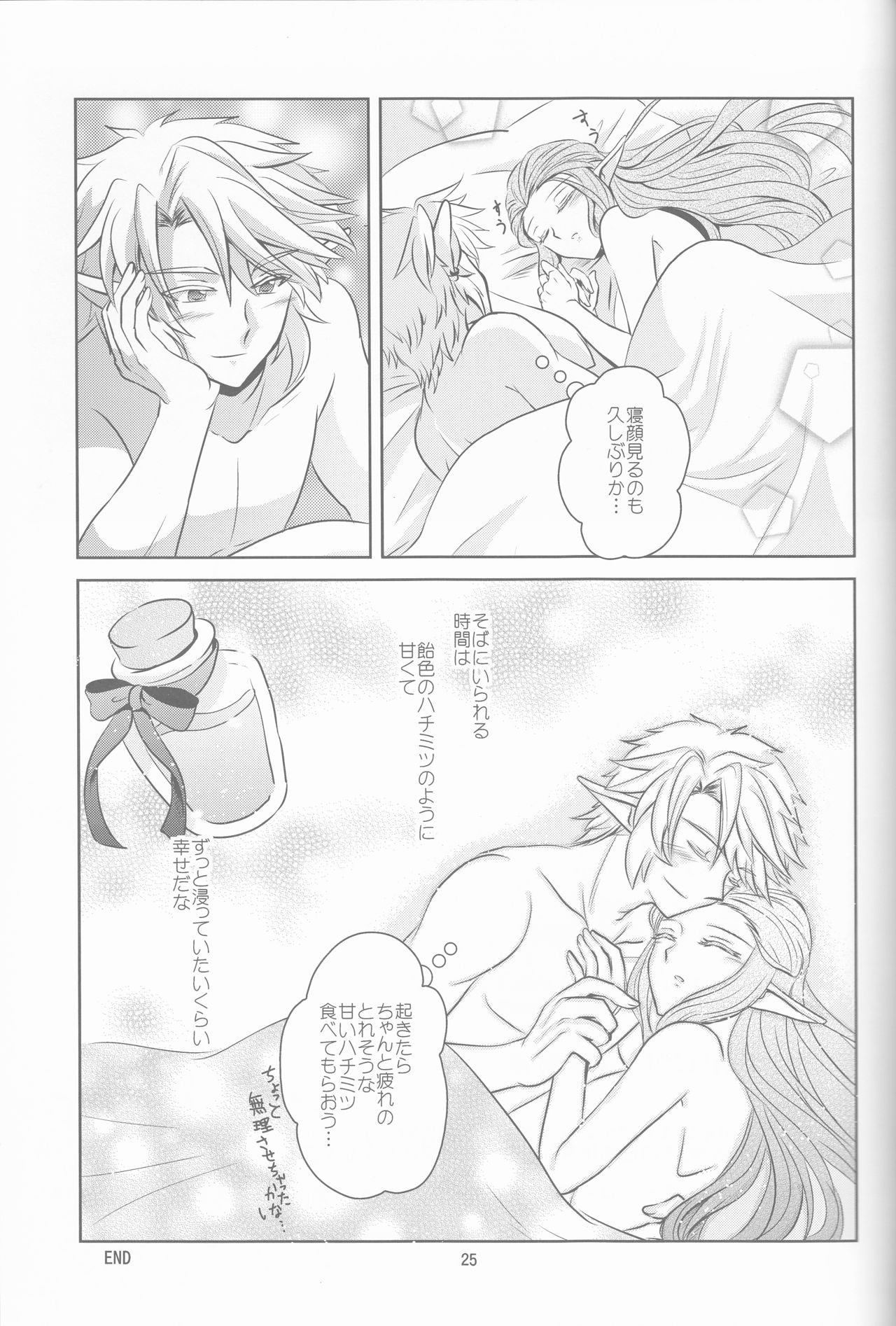 (SUPER25) [Sakurakan (Kaidou Mizuki)] Ameiro no Jikan (The Legend of Zelda) page 25 full