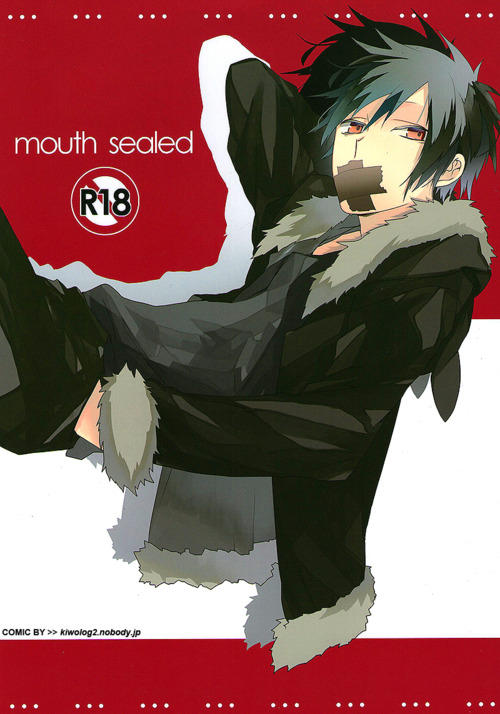 (C81) [S.C+KIWOLOG (Umemaru, Akiwo)] mouth sealed (Durarara!!) [English] {mouthsealed} [Incomplete] page 1 full