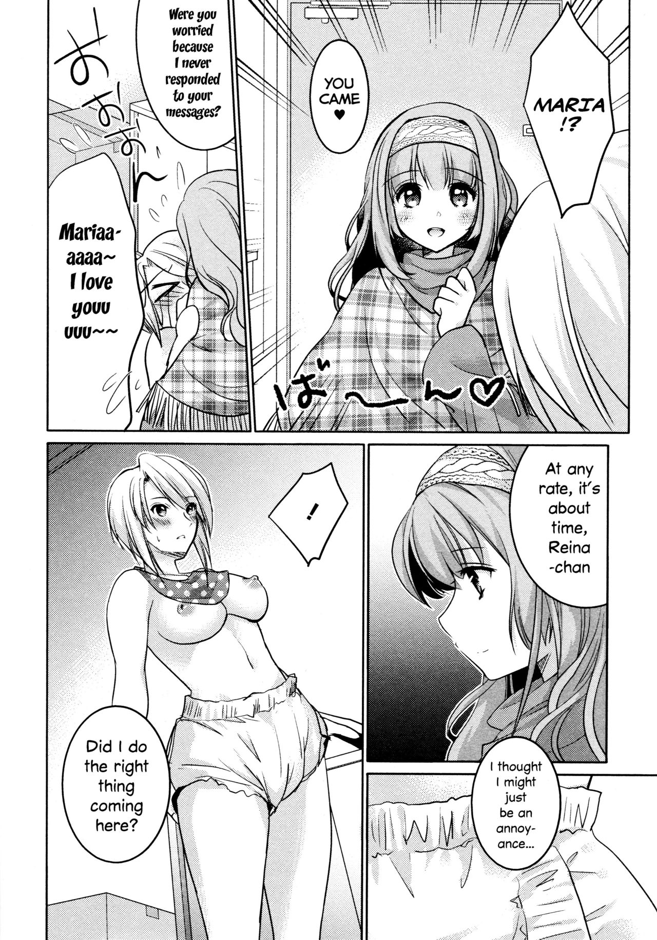 [Kuroshiro Neko] Amaenbo (L Girls -Love Girls- 05) [English] page 10 full