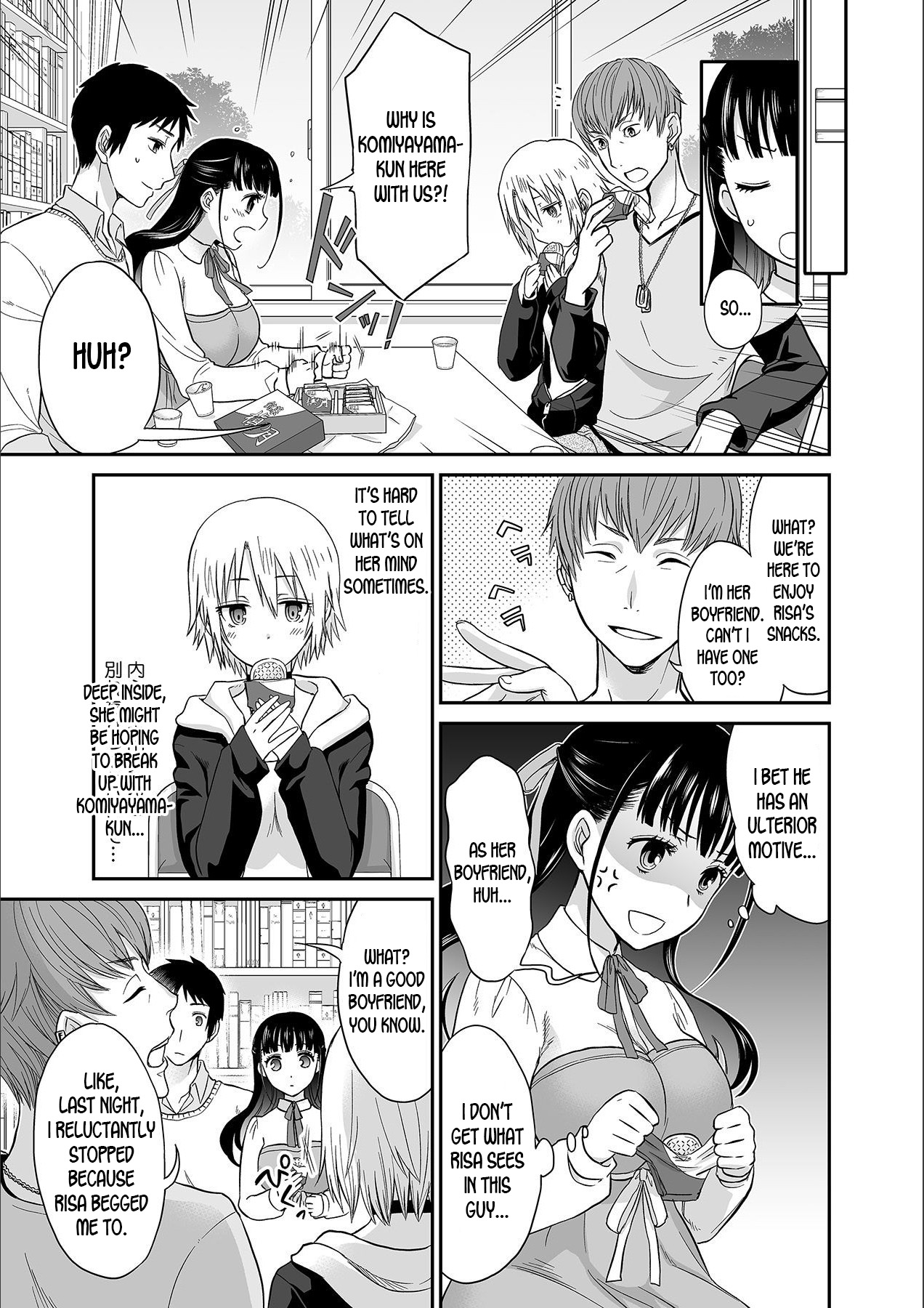 [Rojiro] Kare to no Sex ja Ikenai kara… Atashi no Koko ni Irete Hoshii no Ch.1-3 [English] [desudesu] page 9 full