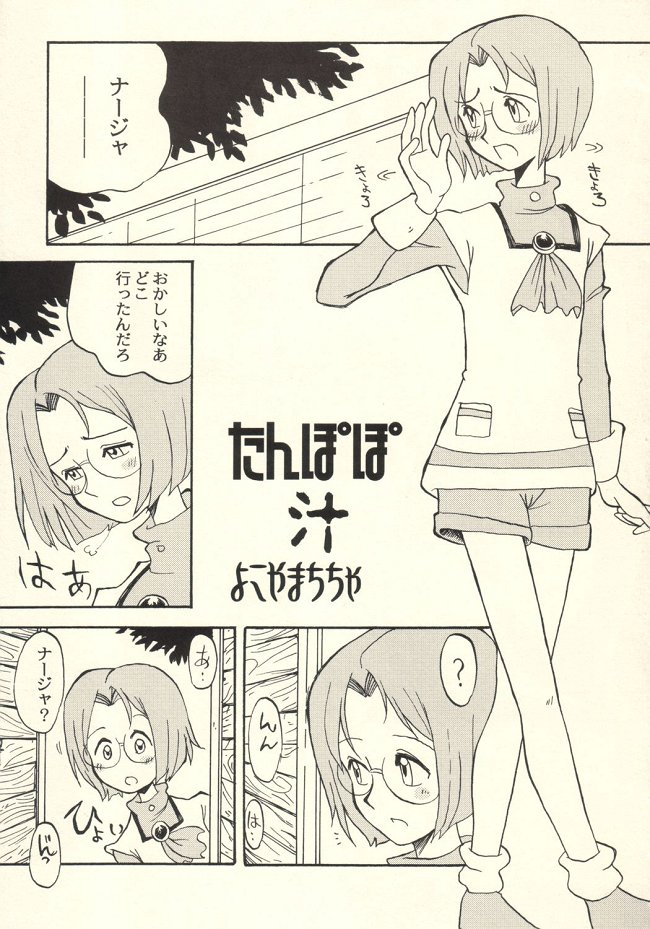 (CR33) [Cha Cha Cha Brothers, Rupinasu Touzokudan (Yokoyama Chicha)] tanpopojiru (Ashita no Nadja) page 4 full