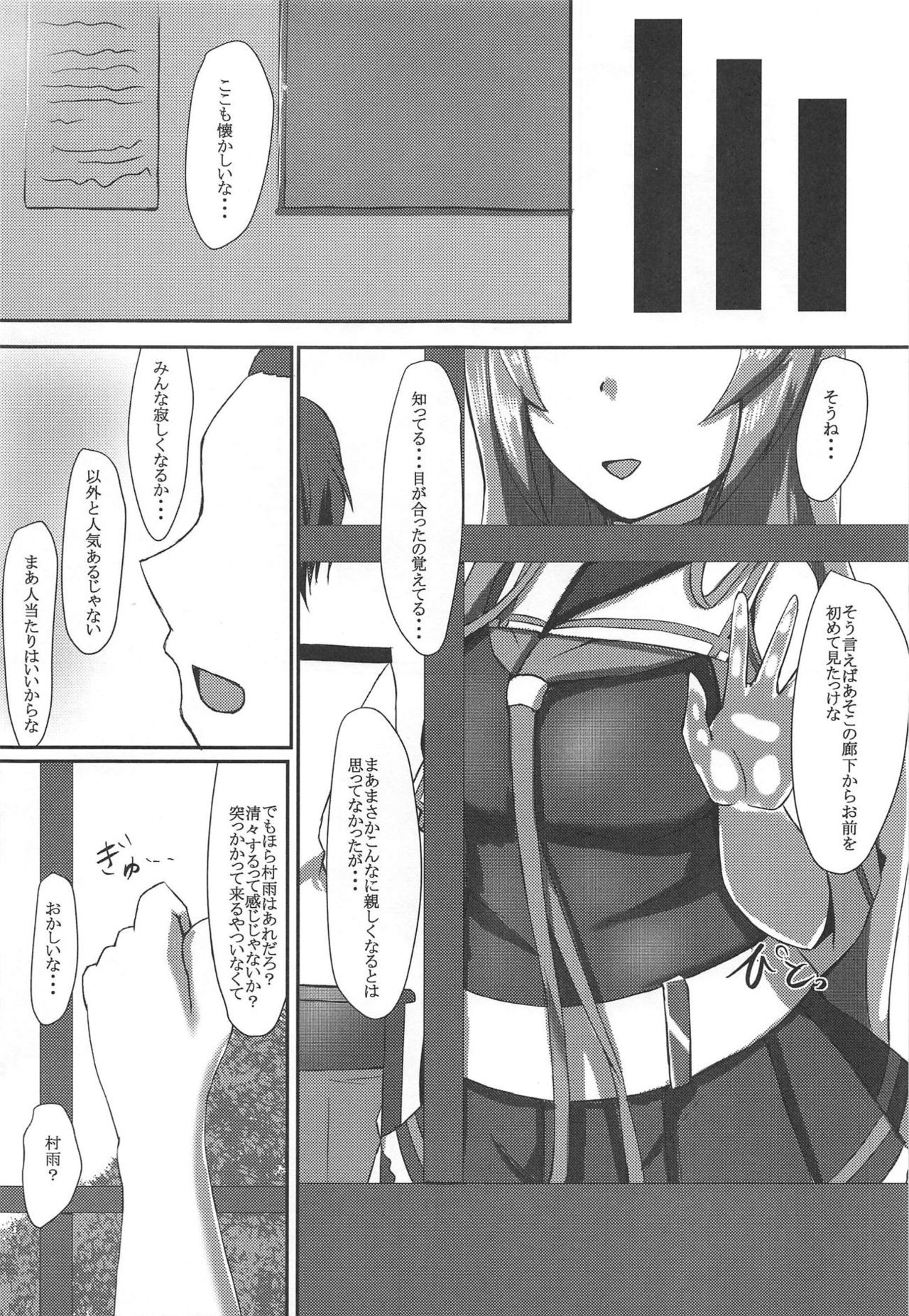 (C95) [Titto! (Timuni)] Saigo no Omoide wa Yuuguredoki no Kyoushitsu nite (Kantai Collection -KanColle-) page 9 full