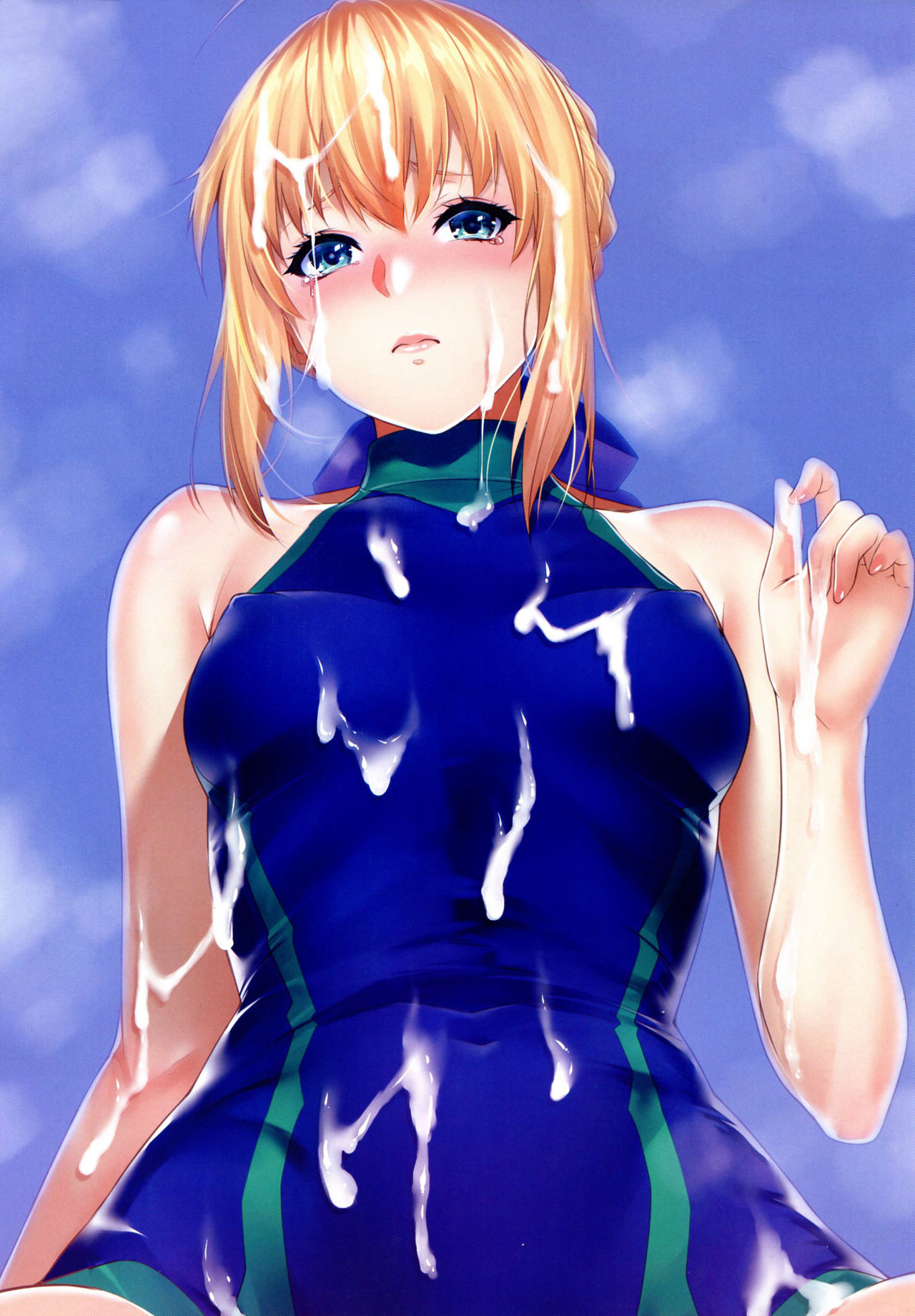 (C92) [Z.A.P. (Zucchini)] Shirou-kun Harem!! Mizugi de Yuuwaku shichau zo Hen (Fate/stay night) [Chinese] [塔布里斯個人漢化] page 18 full