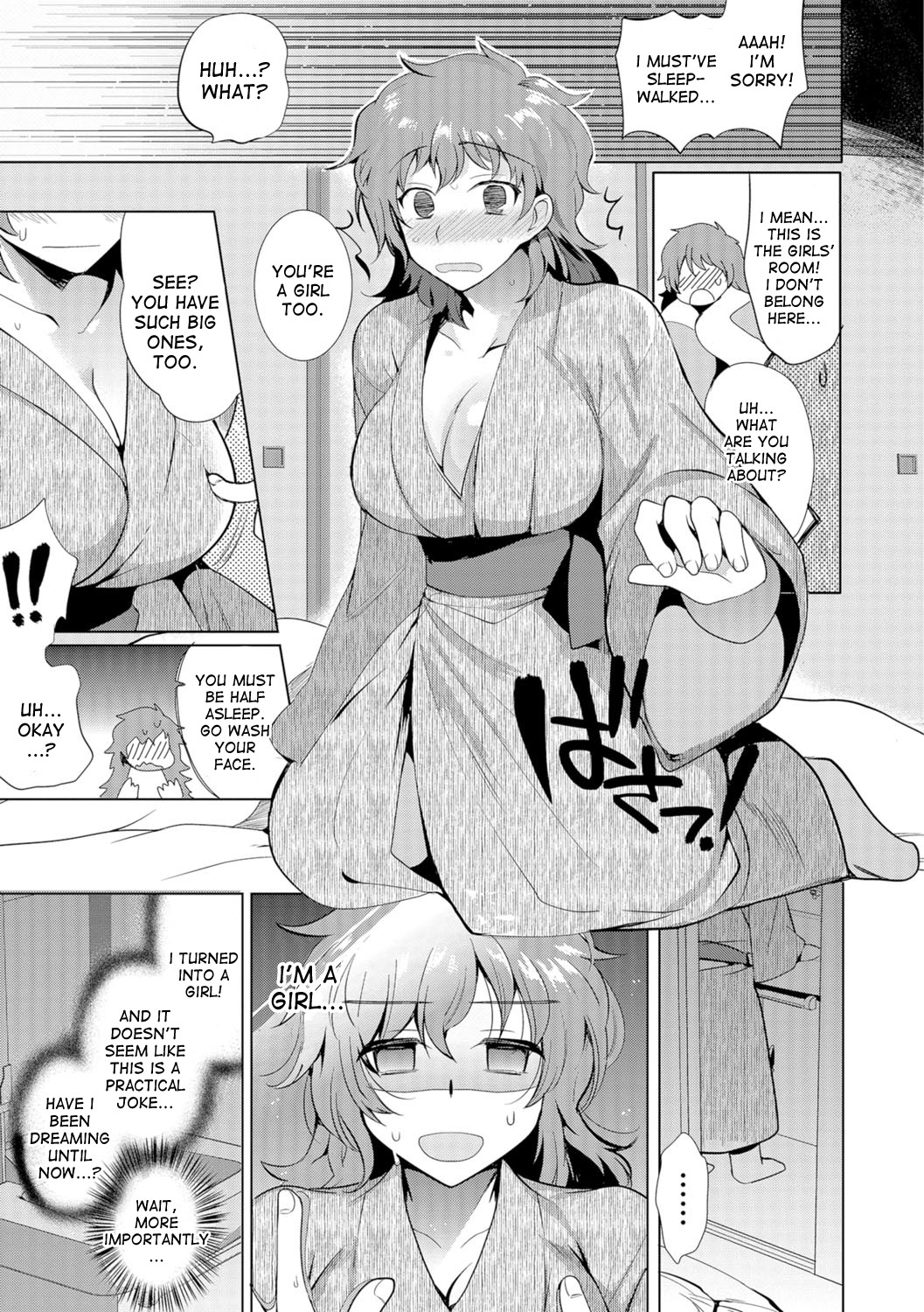 [Kirimoto Yuuji] Kami-sama ni Negaigoto | God, Please grant my Wish! (Nyotaika Ryoujoku!!) [English] [desudesu] [Digital] page 3 full