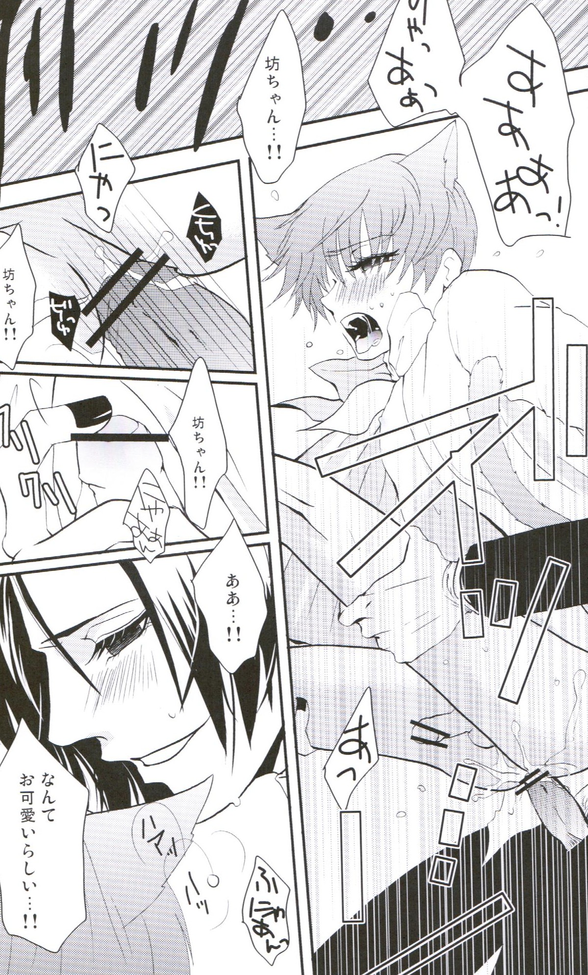 [13steps (Hayakawa Kiwomi)] Akumade Nyanko Desukara (Black Butler) page 21 full