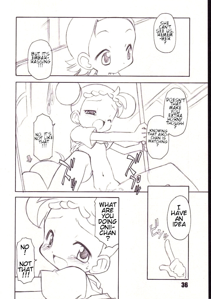 (Puniket 5) [BBB-Extra (Chuushin Kuranosuke)] Little Flower (Ojamajo Doremi) [English] [ATF] page 35 full