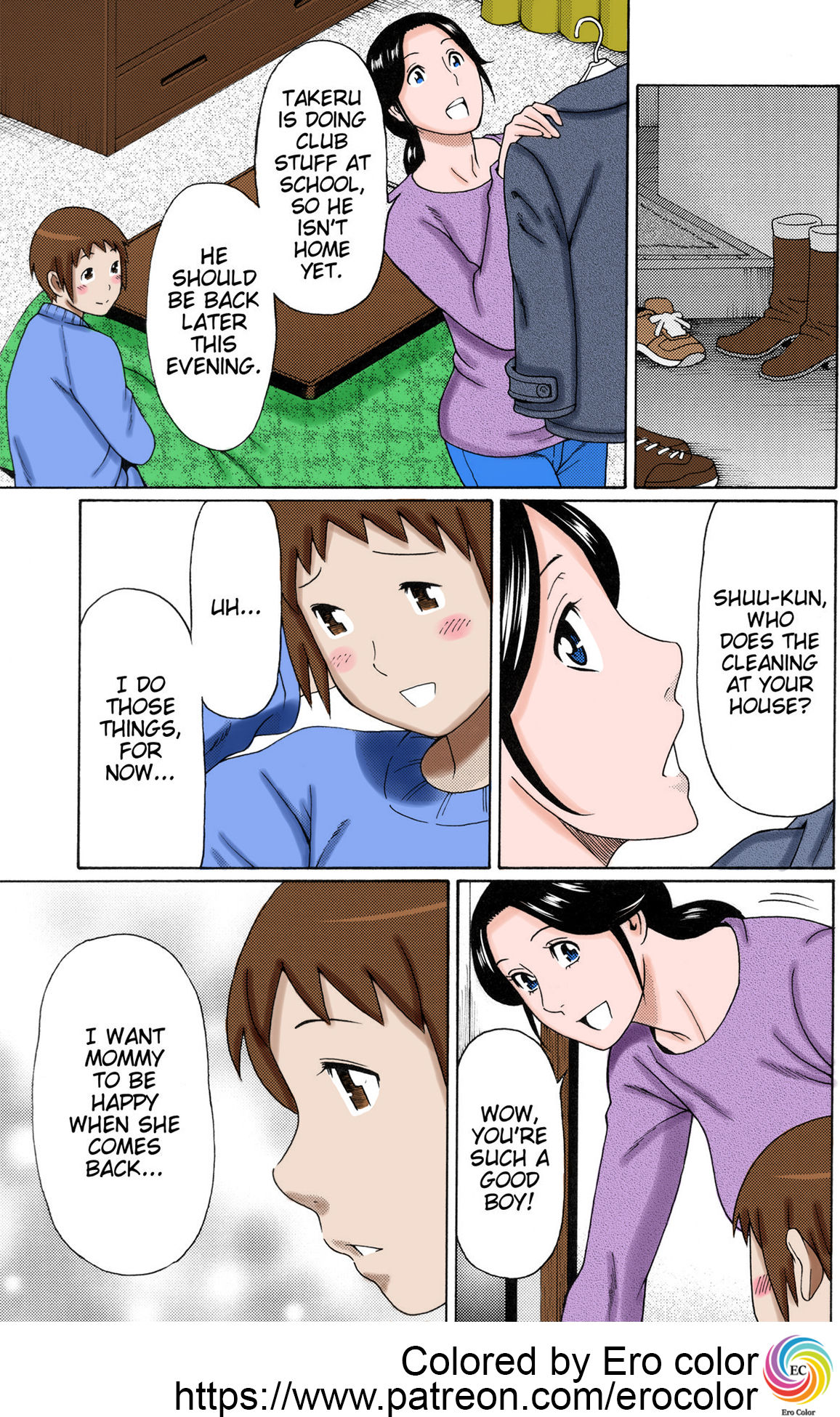[Takasugi Kou] Ame no Hi no Gogo A Rainy Day's Afternoon (Ureta Karada no Hatsujouki)[English][Decensored][Colorized][Erocolor] page 7 full