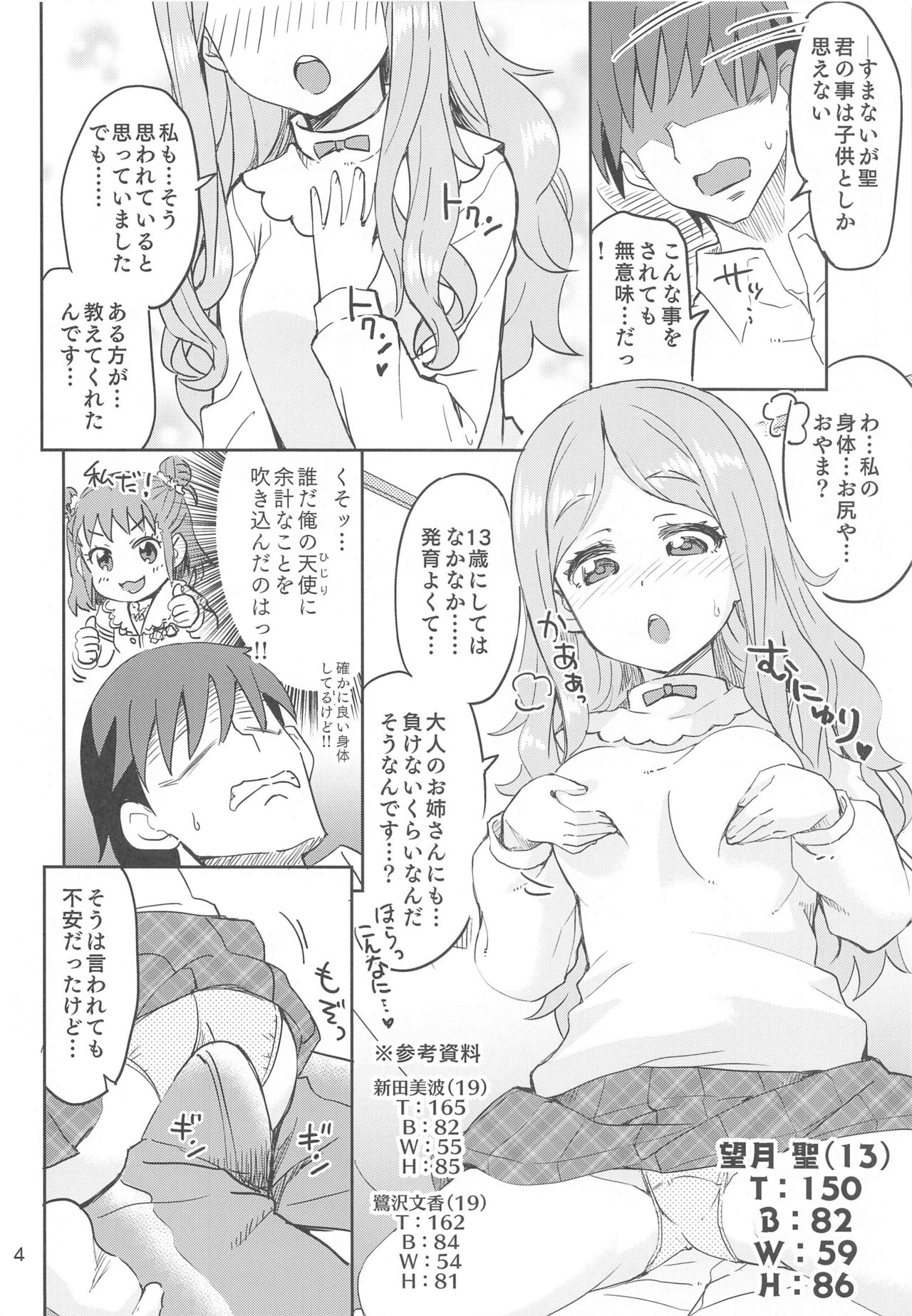 (C97) [Nekousa Pudding (Ra-men)] Seinaru Uta. (THE IDOLM@STER CINDERELLA GIRLS) page 3 full