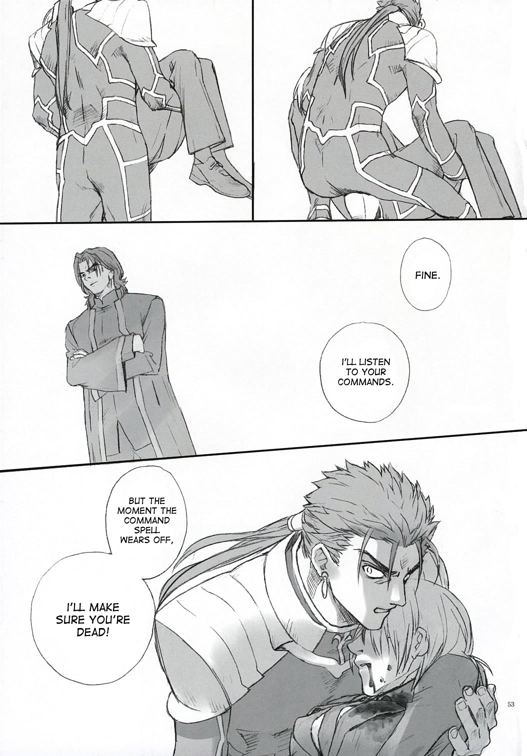 (SC25) [Badon (Kida, Kine)] Love Soulful (Fate/stay night) [English] [desudesu] page 52 full