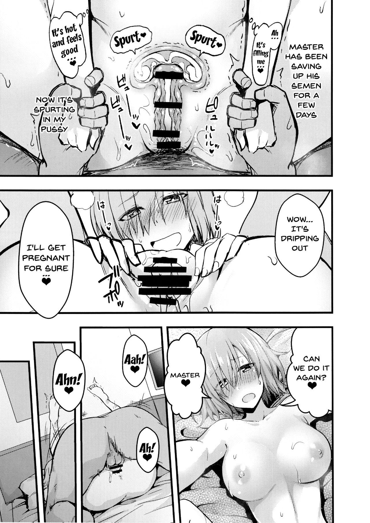 (C92) [Ijimaya (Ijima Yuu)] Senpai no Inai Tokuiten (Fate/Grand Order) [English] {doujins.com} page 28 full