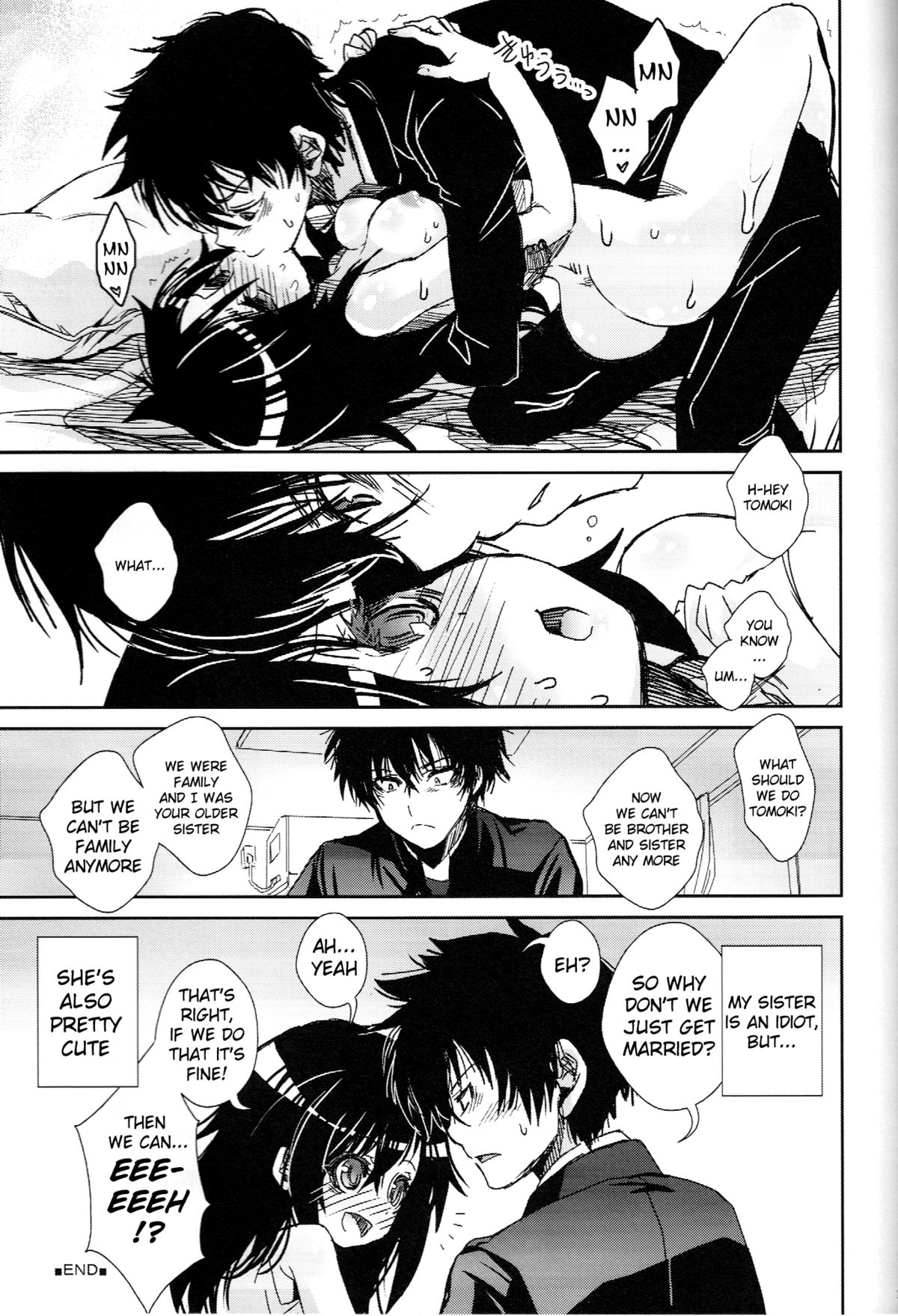 (CT22)  [Monte Carlo-ya (Sena Monaco)] Nee-chan ga Kawaii kara Otouto ga Yokujo suru (Watashi ga Motenai no wa Dou Kangaetemo Omaera ga Warui!) [English] page 28 full