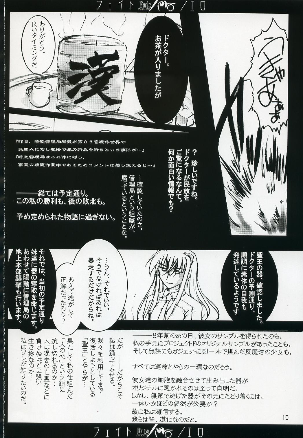 (C72) [Aruku Denpa-tou no Kai (Kimura Shuuichi)] Fate/ero (Mahou Shoujo Lyrical Nanoha) page 9 full